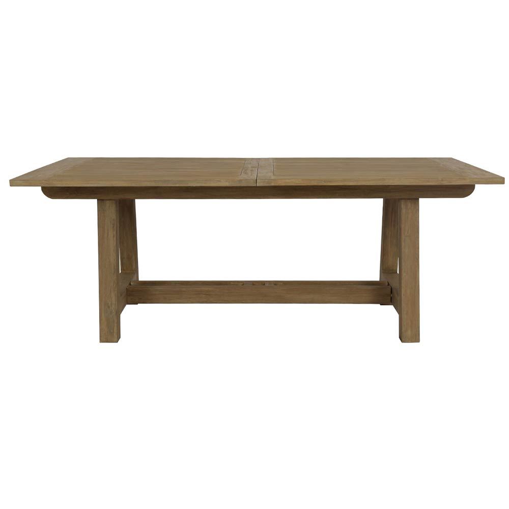 Coastal Teak 79-118" x 39" Rectangular Dining Table