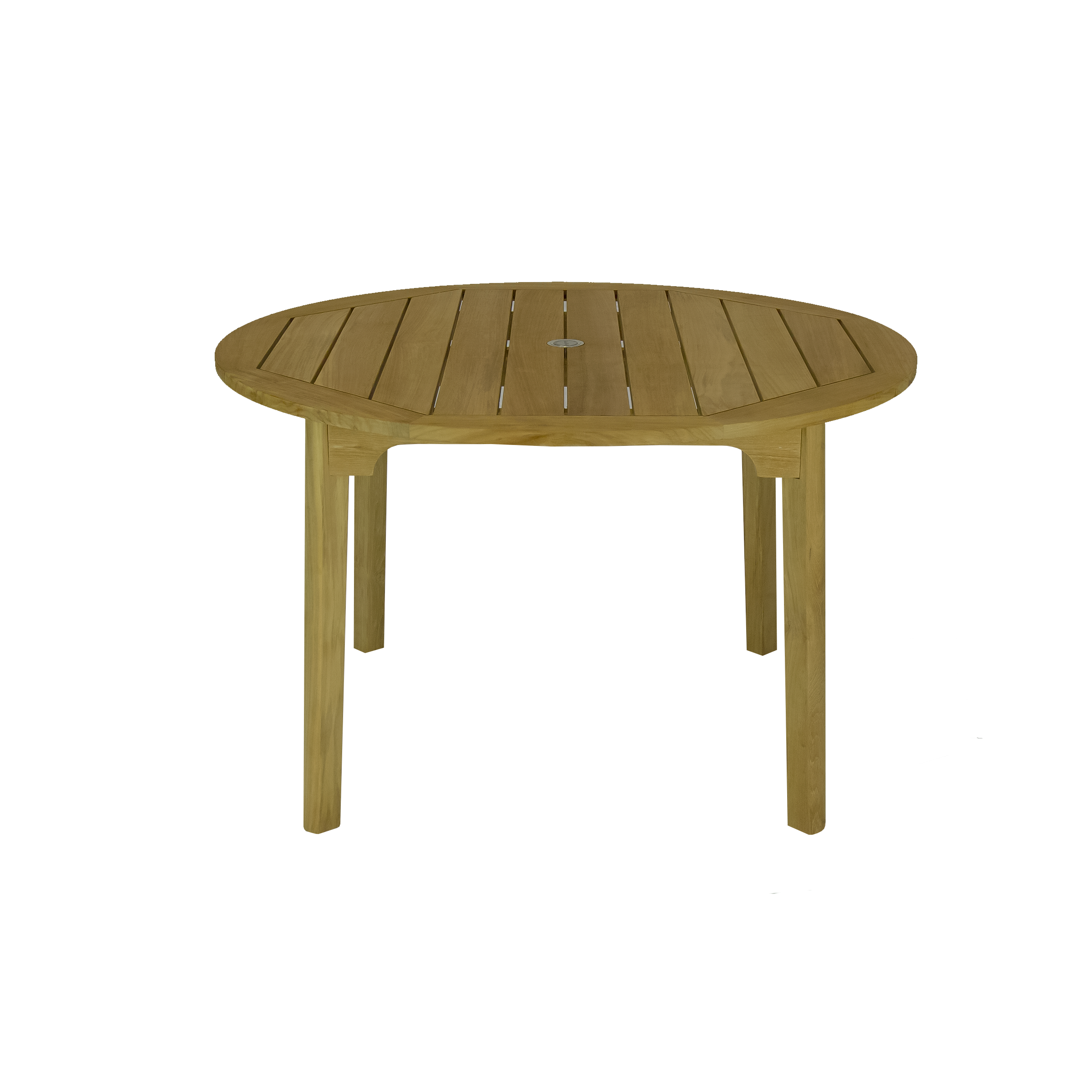 Admiral 50" Round Dining Table with Umbrella Hole