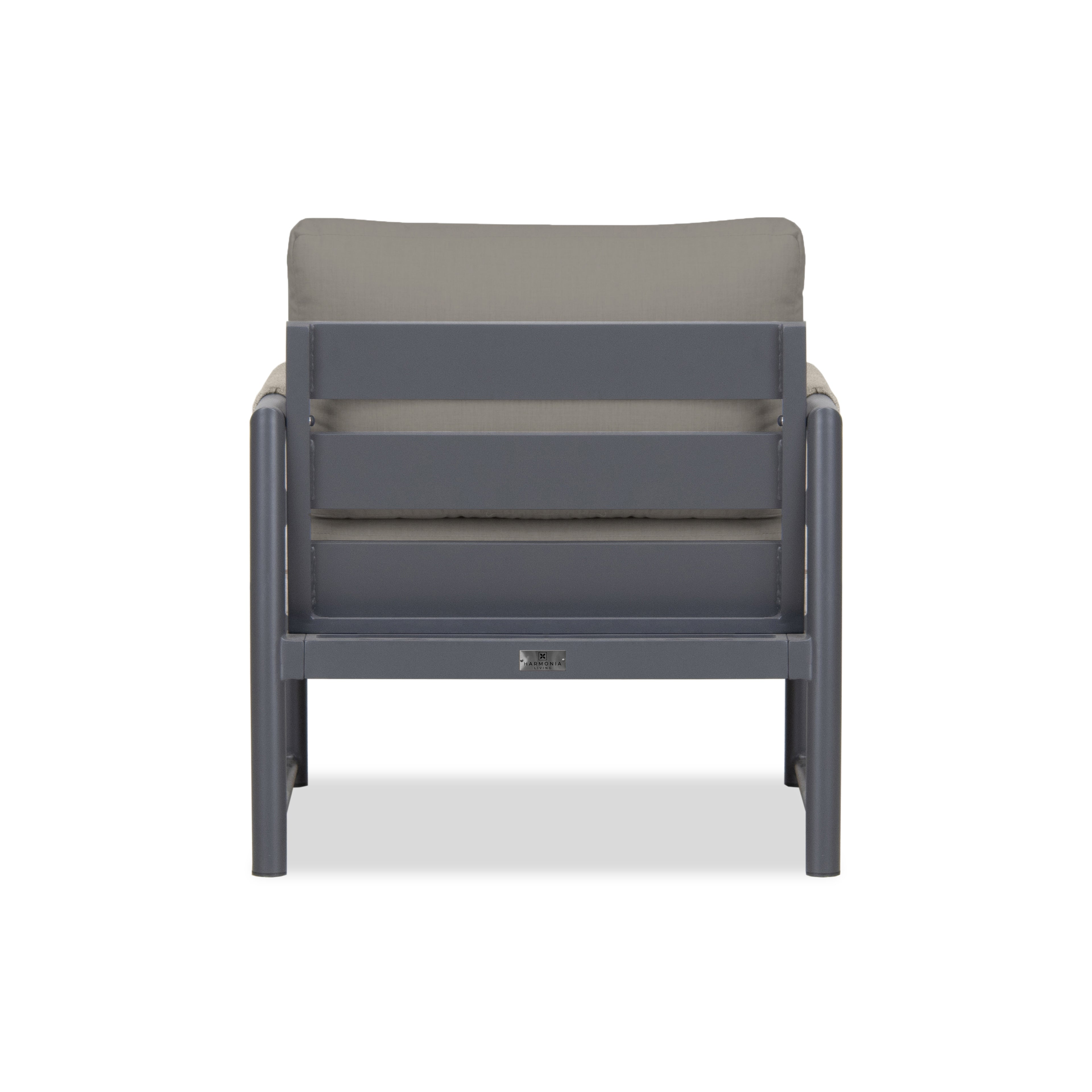Alto Club Chair#Finish_Slate#Fabric_Canvas Charcoal