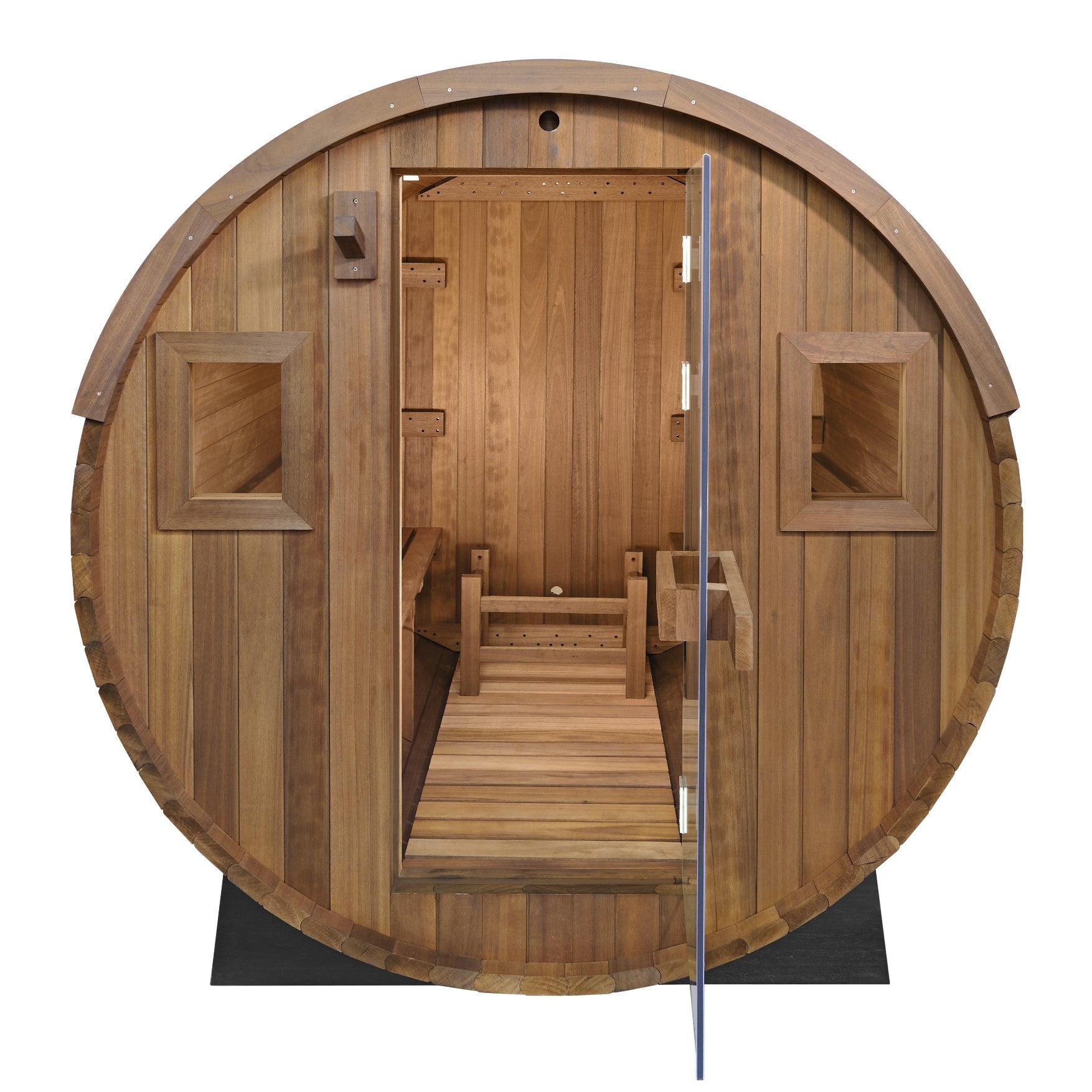6-Person Barrel Outdoor Sauna