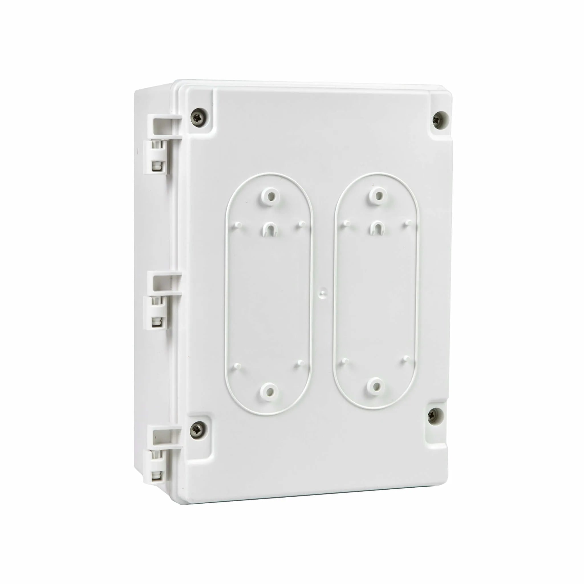 Front view of the Bromic Heating Smart-Heat Affinity On/Off Control Box with label information visible, providing voltage, channel, and certification details.