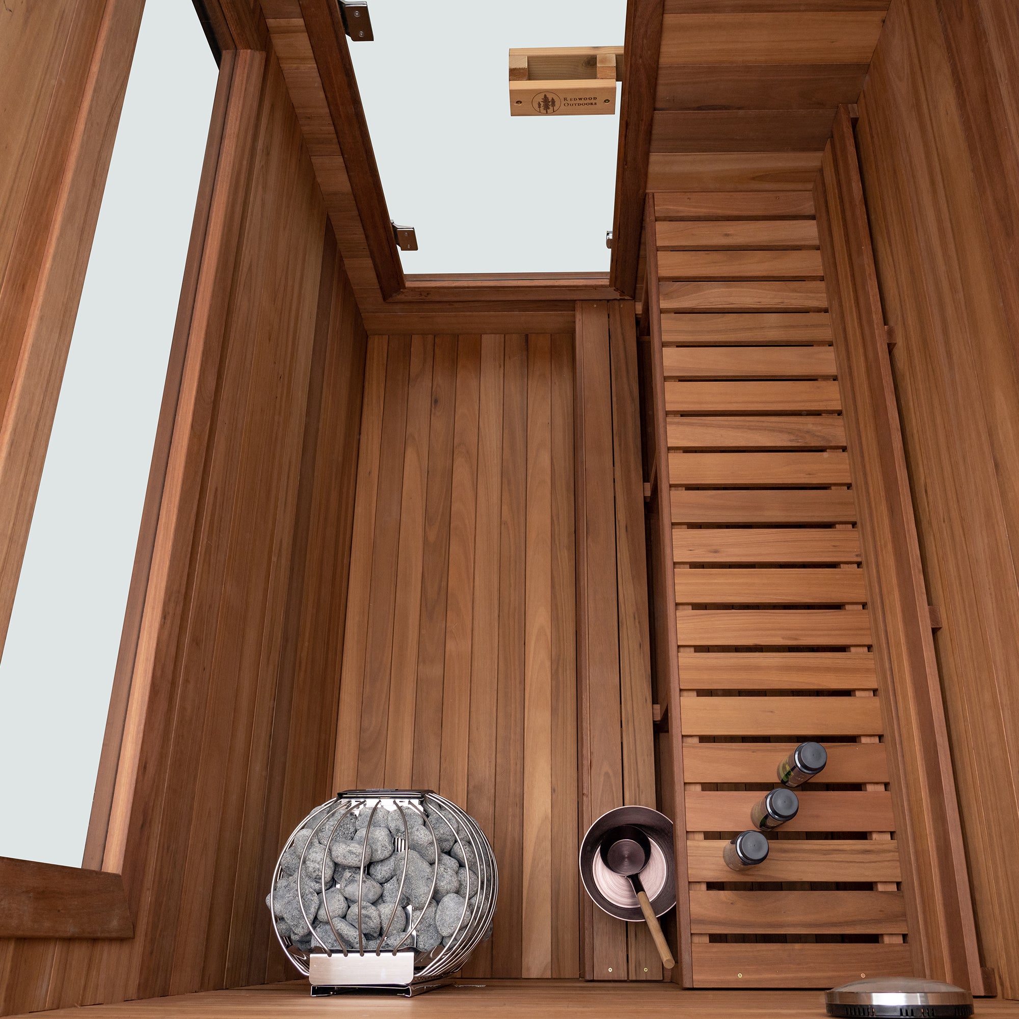 Oasis 3-Person Outdoor Sauna