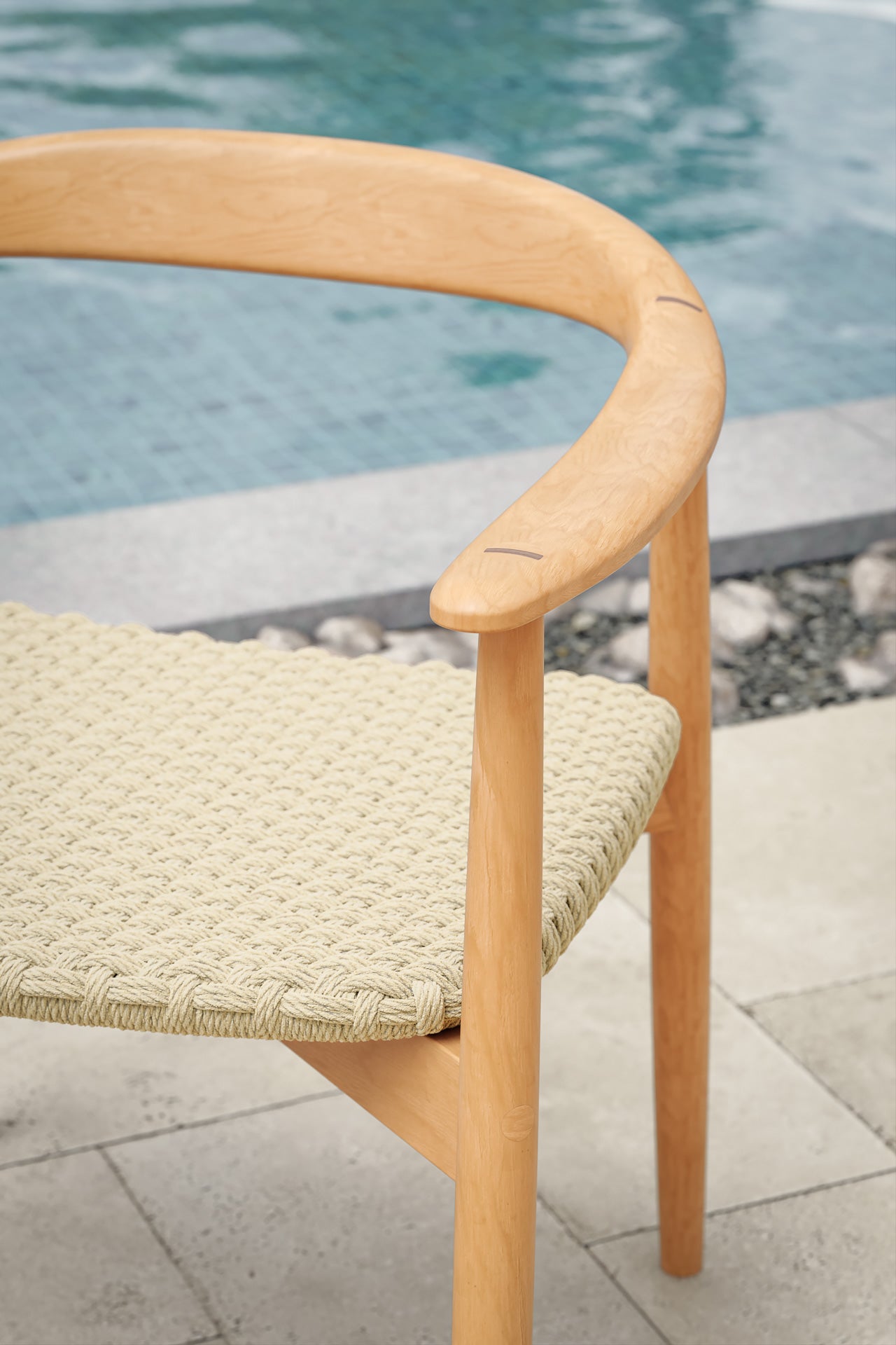 Dana Teak Dining Arm Chair