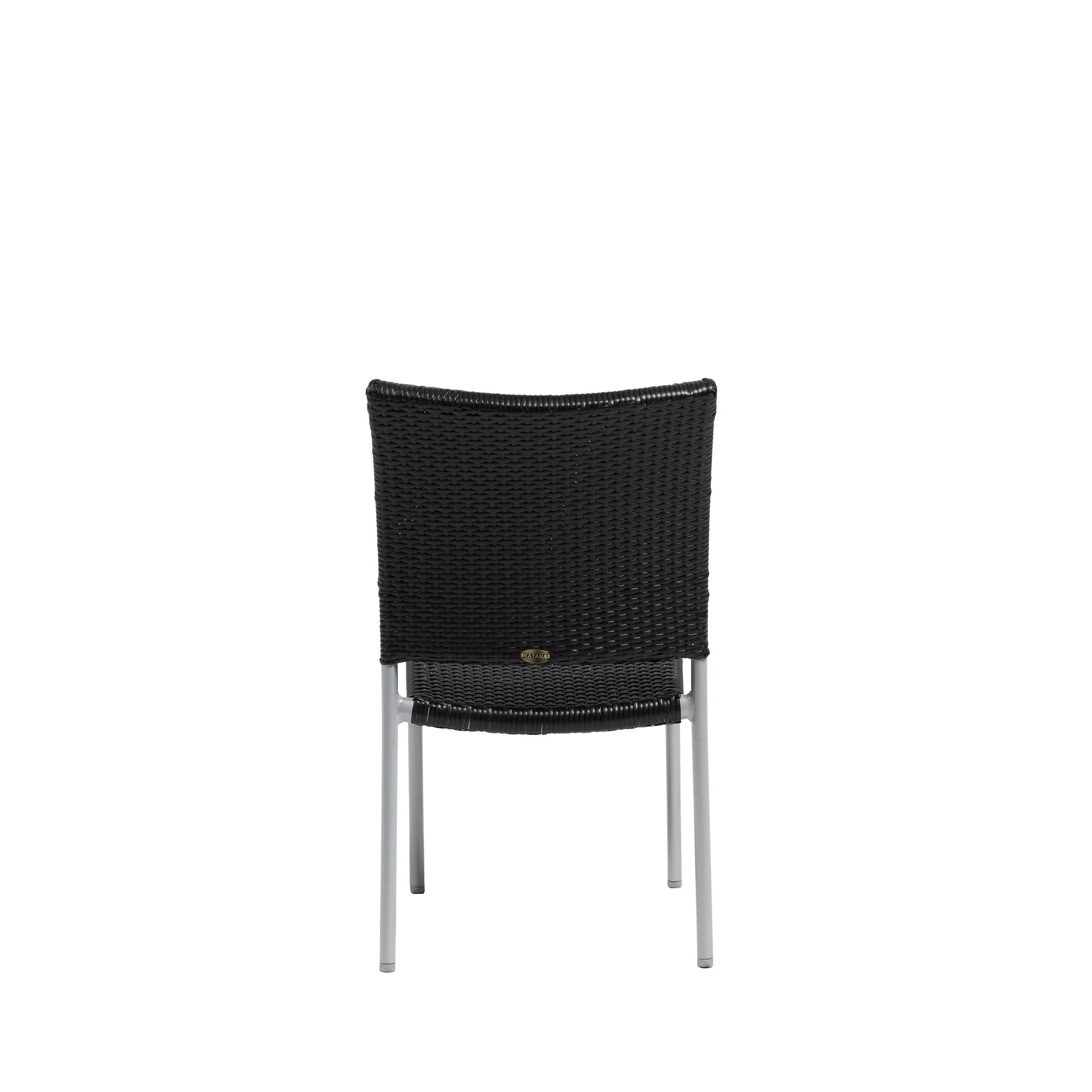New Roma Wicker Stackable Side Dining Chair