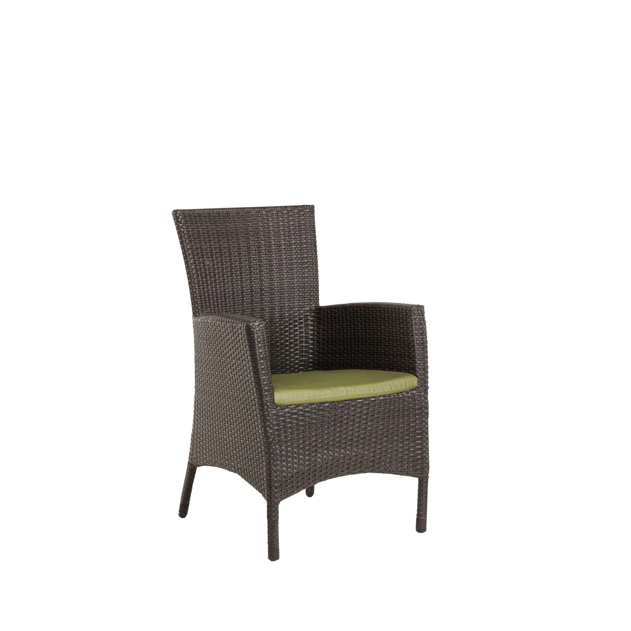 Palm Harbor Wicker Dining Arm Chair