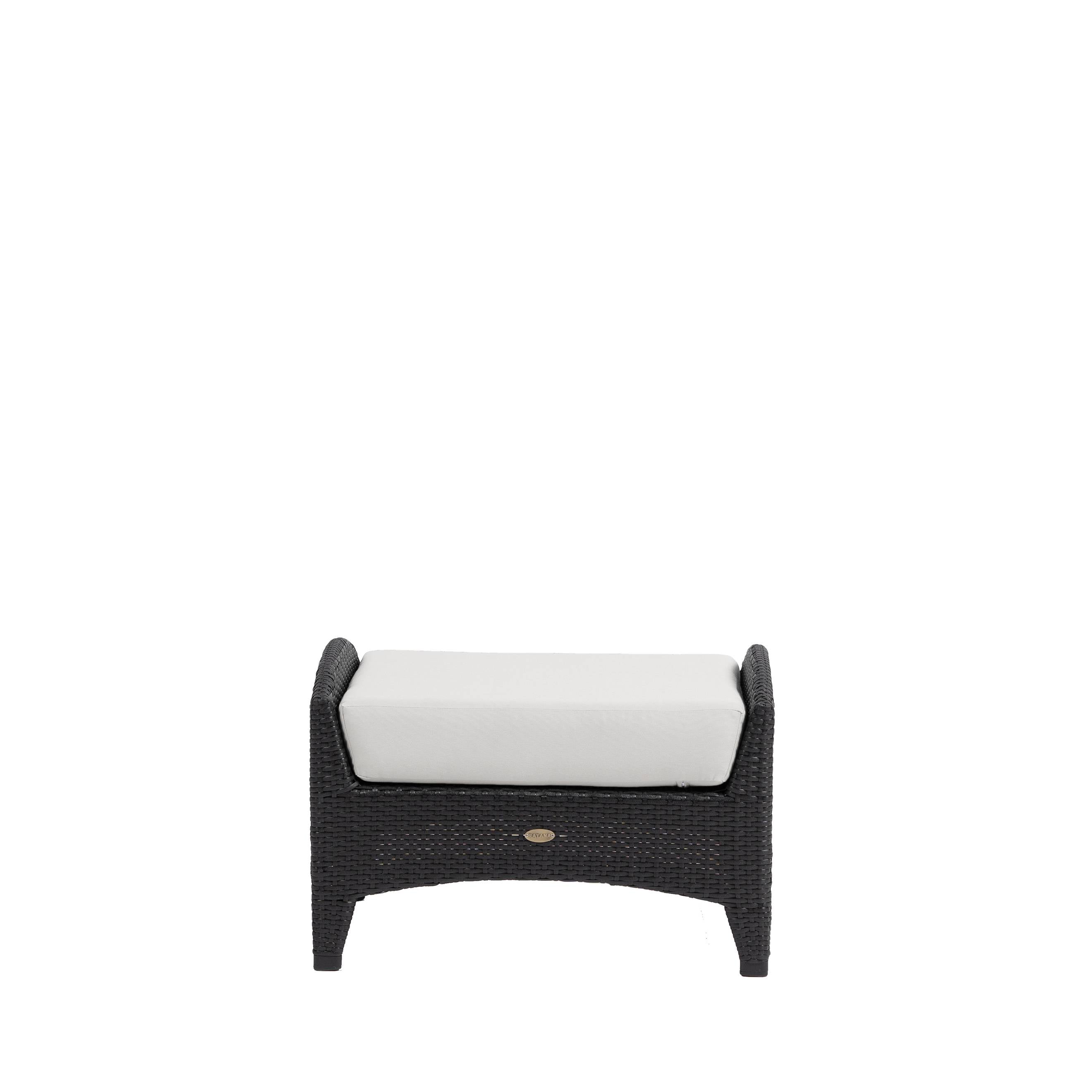 New Miami Lakes Wicker Ottoman