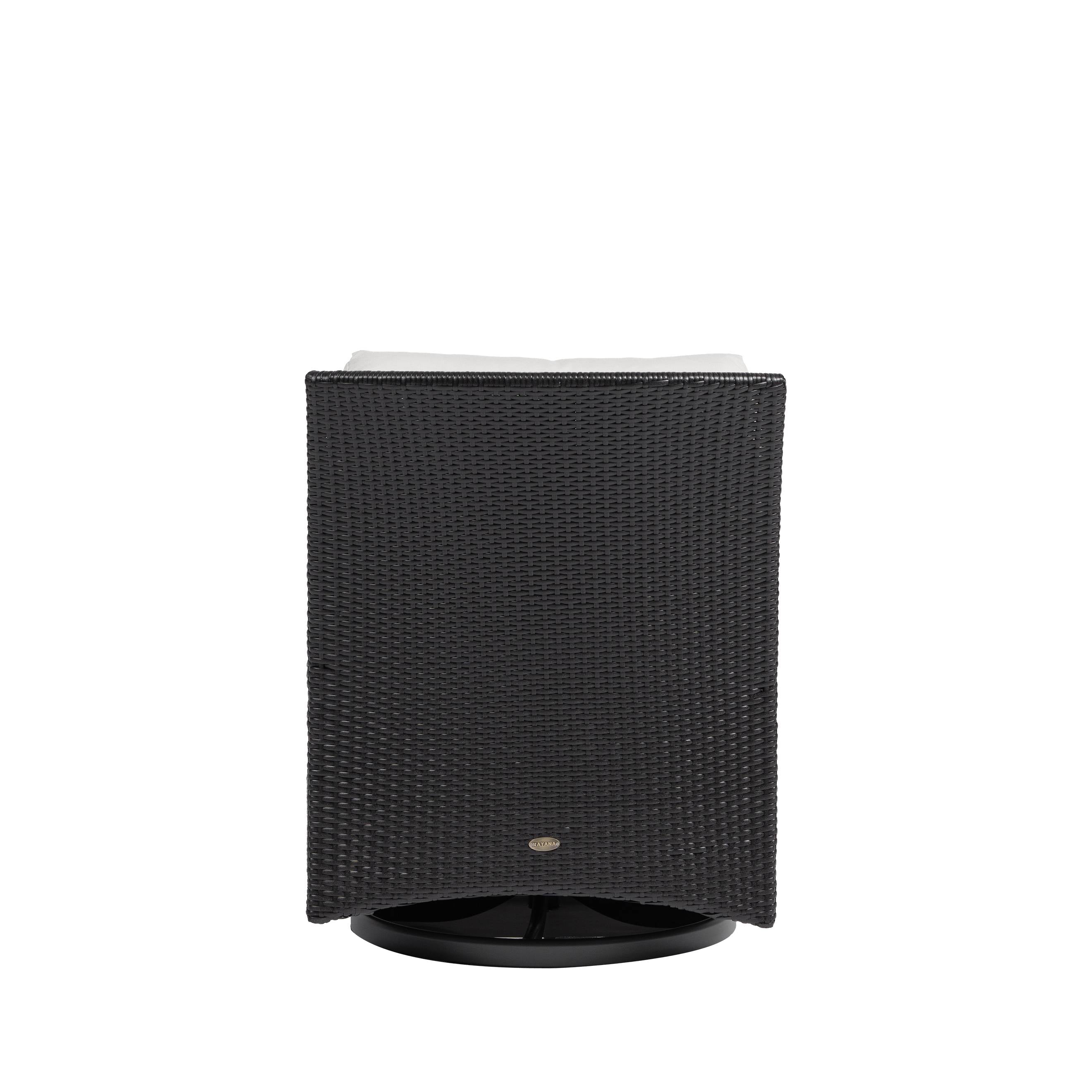 New Miami Lakes Wicker Swivel Gliding Club Chair