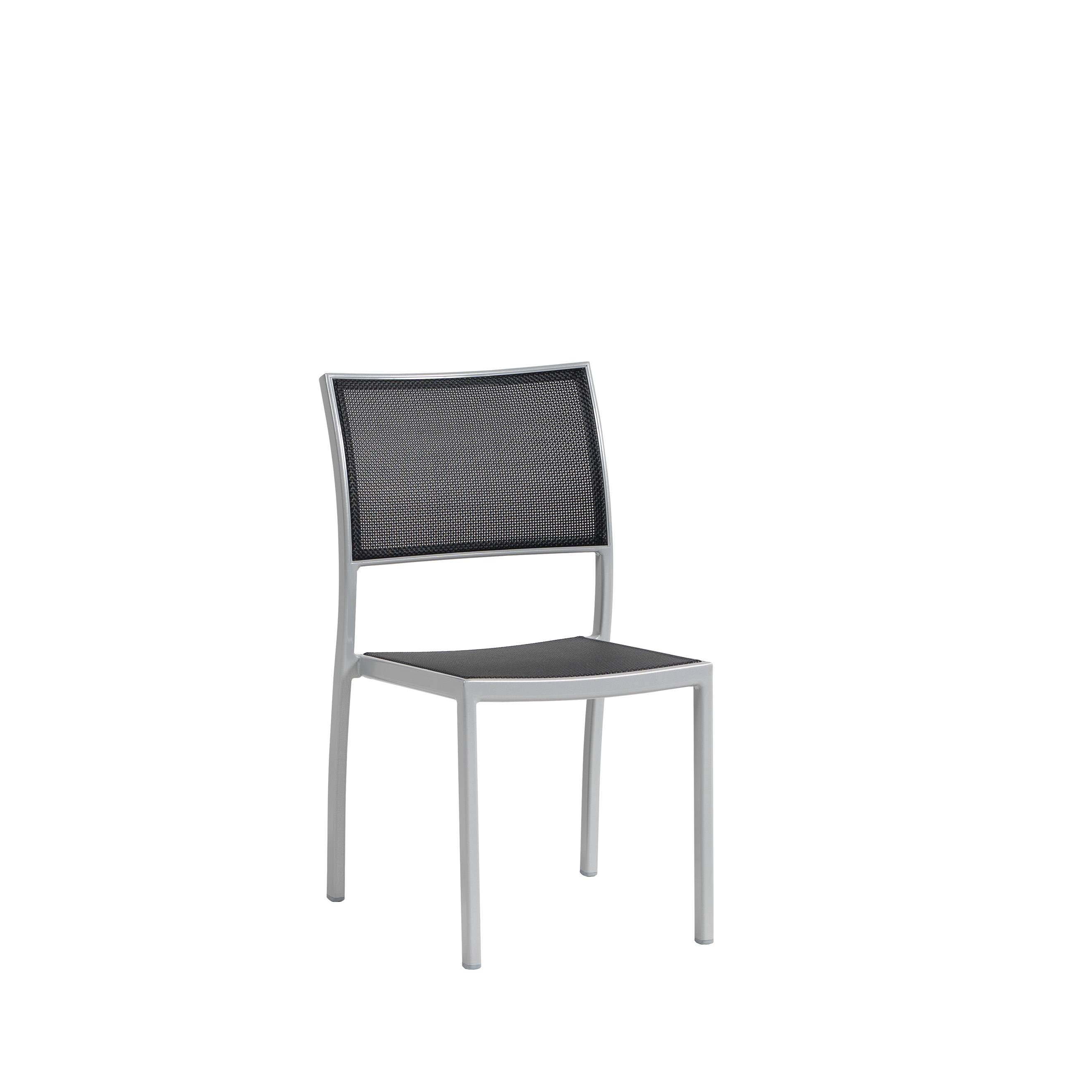 New Roma Sling Stackable Dining Side Chair