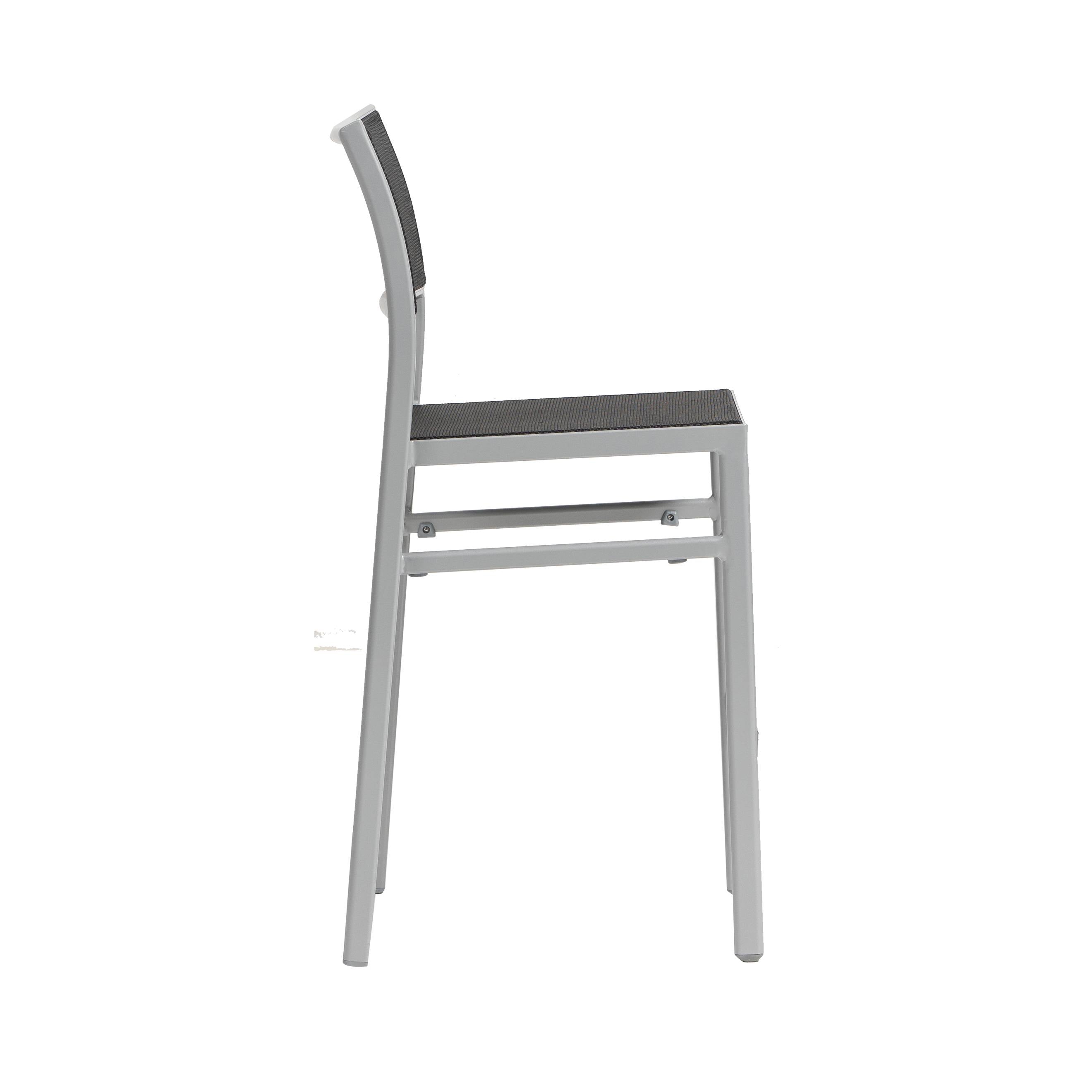 New Roma Sling Stackable Armless Bar Stool