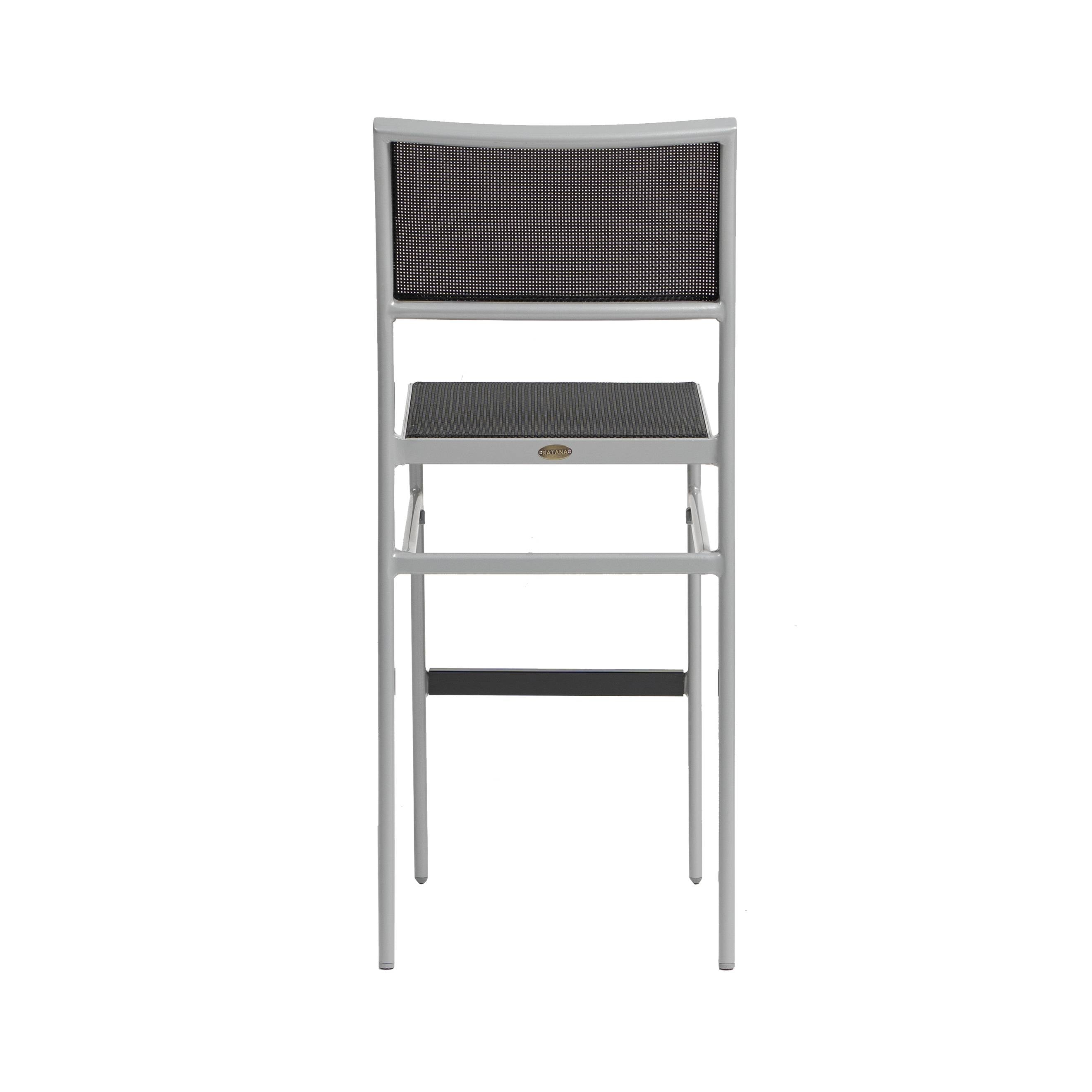 New Roma Sling Stackable Armless Bar Stool