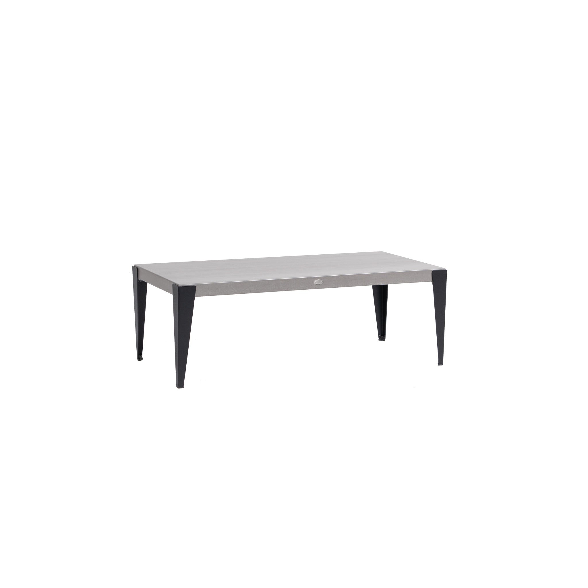 Genval Coffee Table w/Aluminum Top