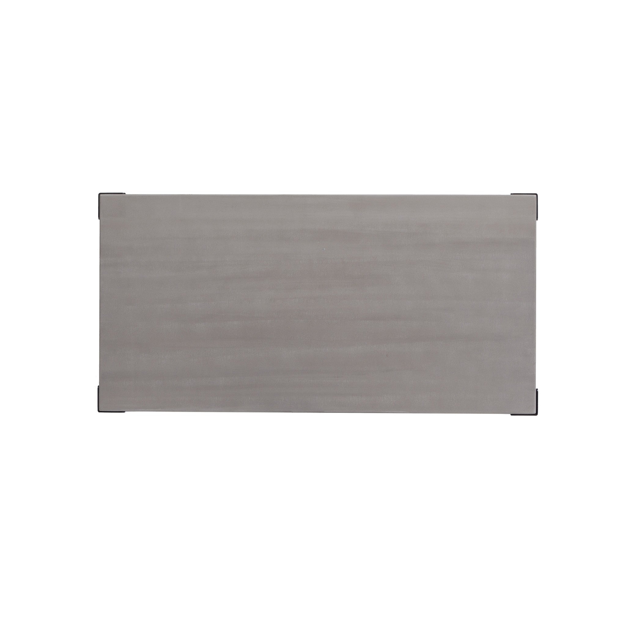 Genval Coffee Table w/Aluminum Top