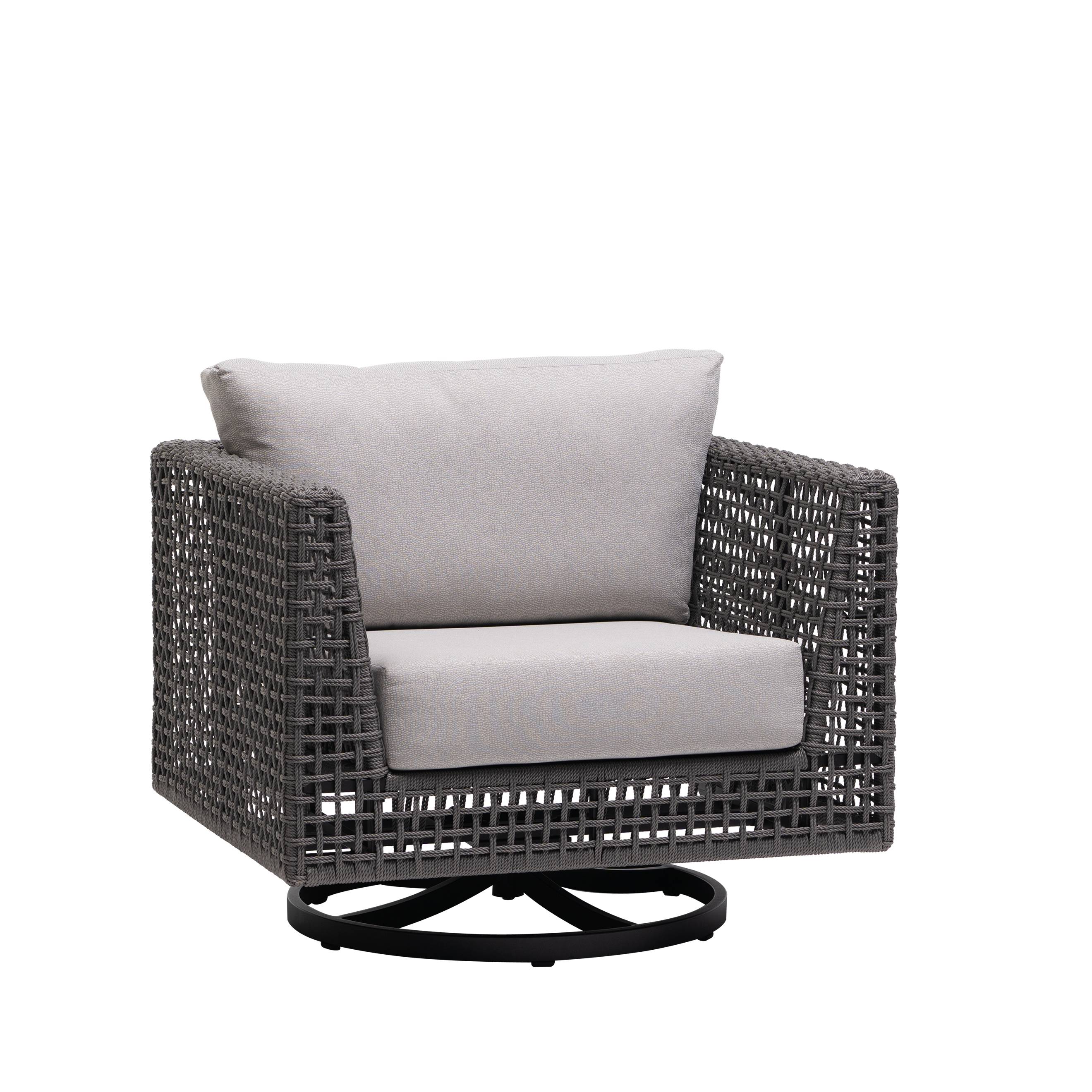 Genval Swivel Gliding Club Chair