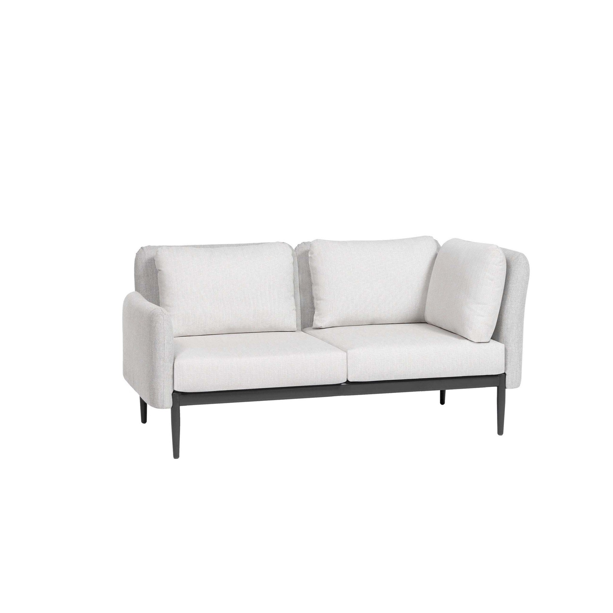 Palo Corner with Arm Loveseat Section