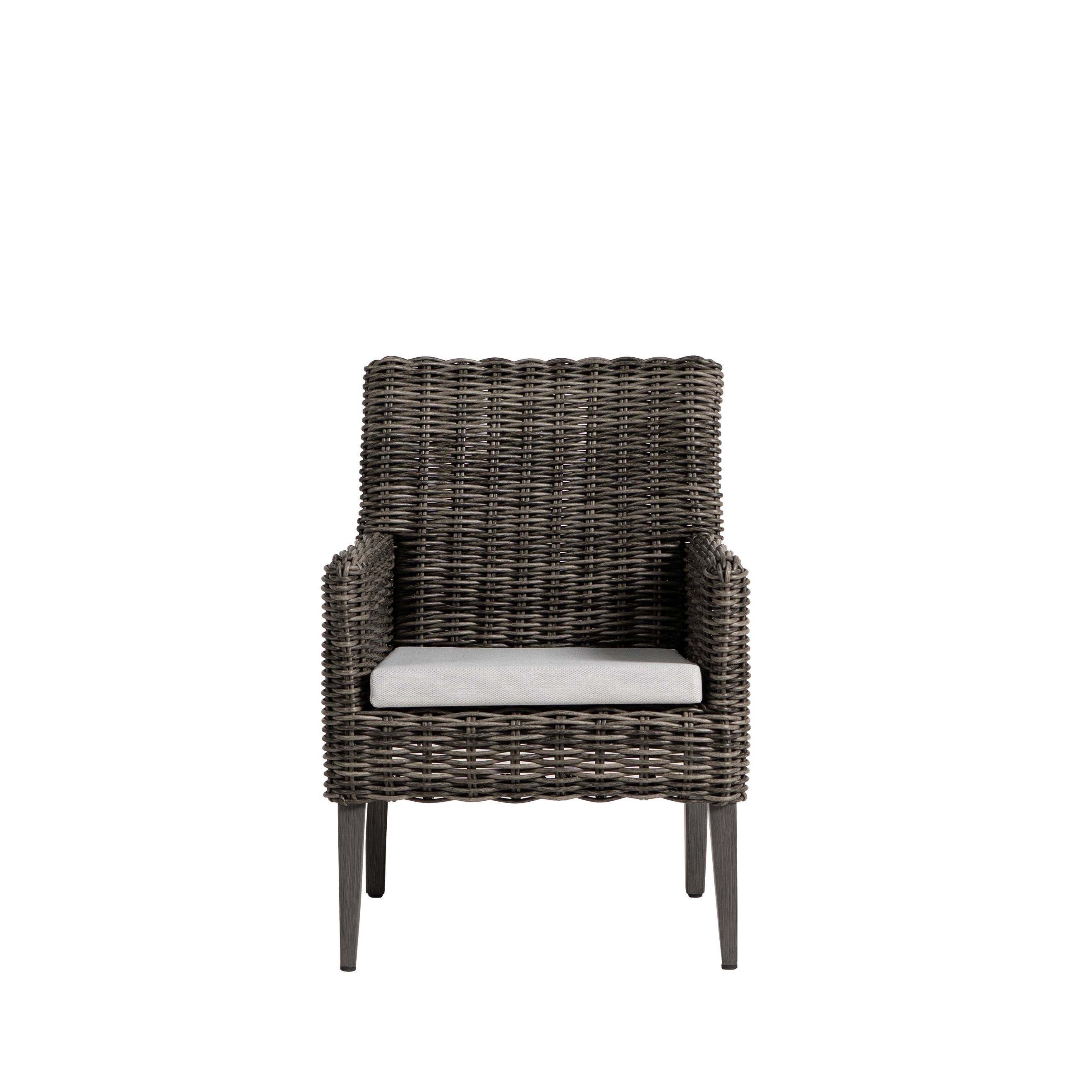 Cubo Wicker Dining Arm Chair