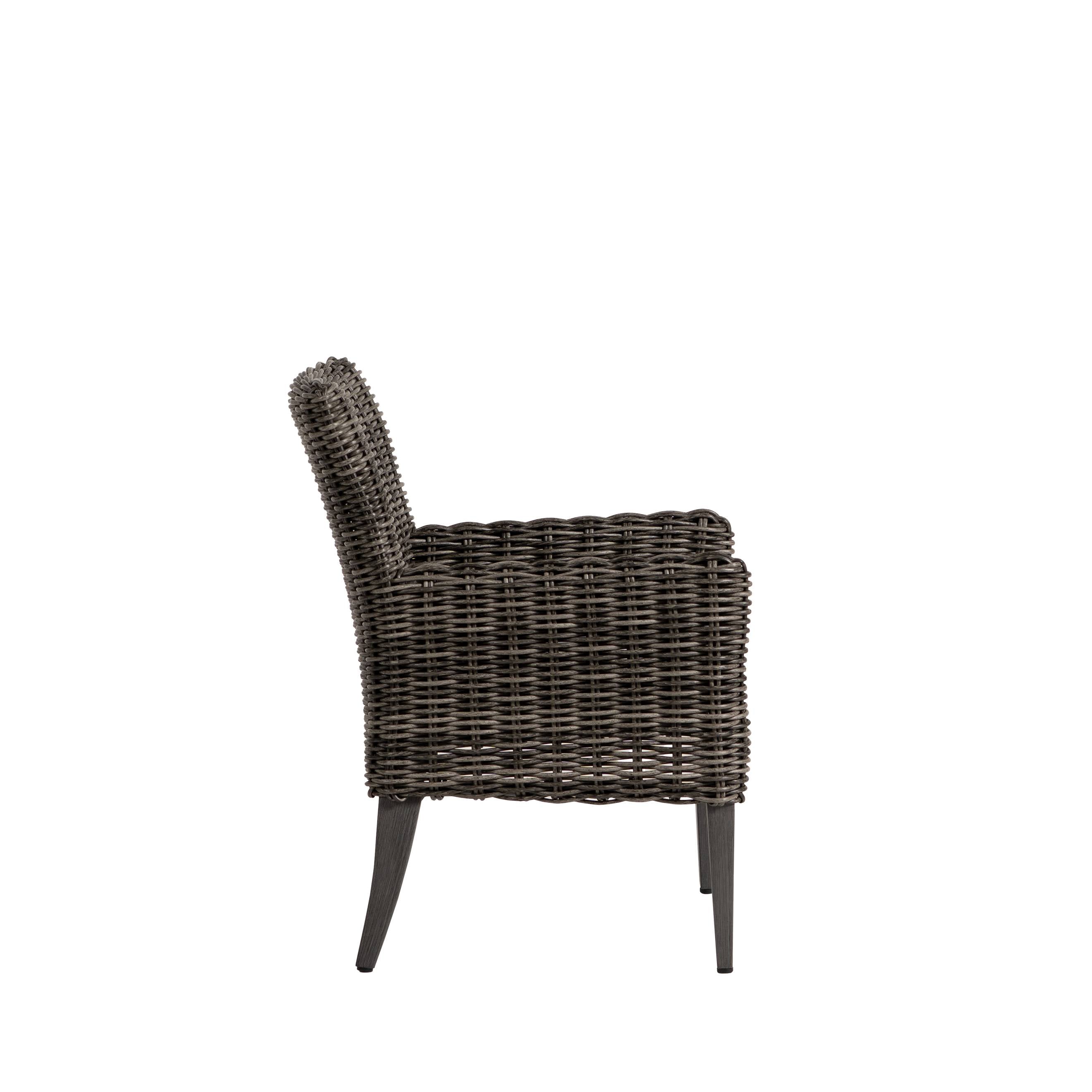 Cubo Wicker Dining Arm Chair