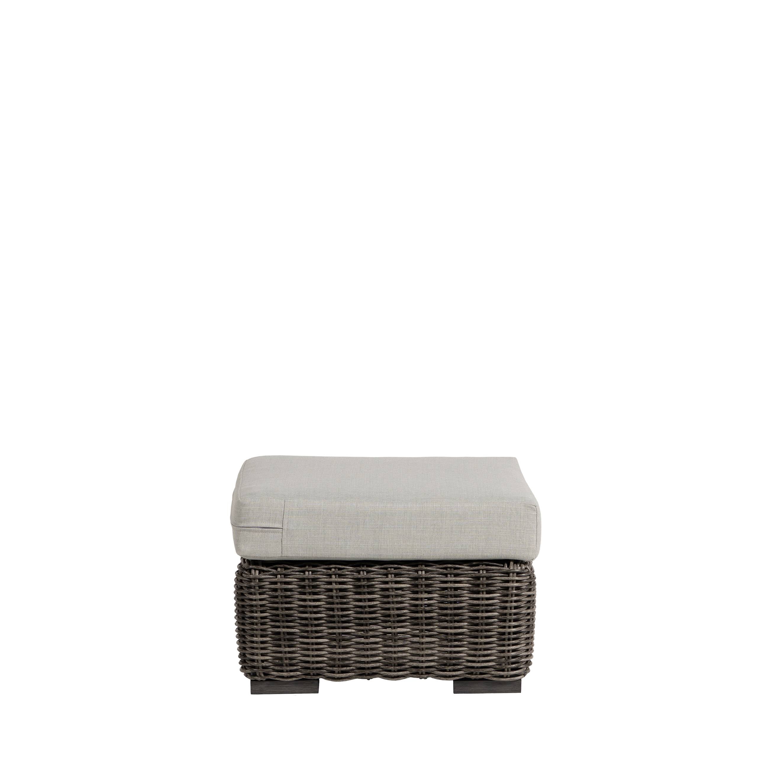 Cubo Wicker Ottoman