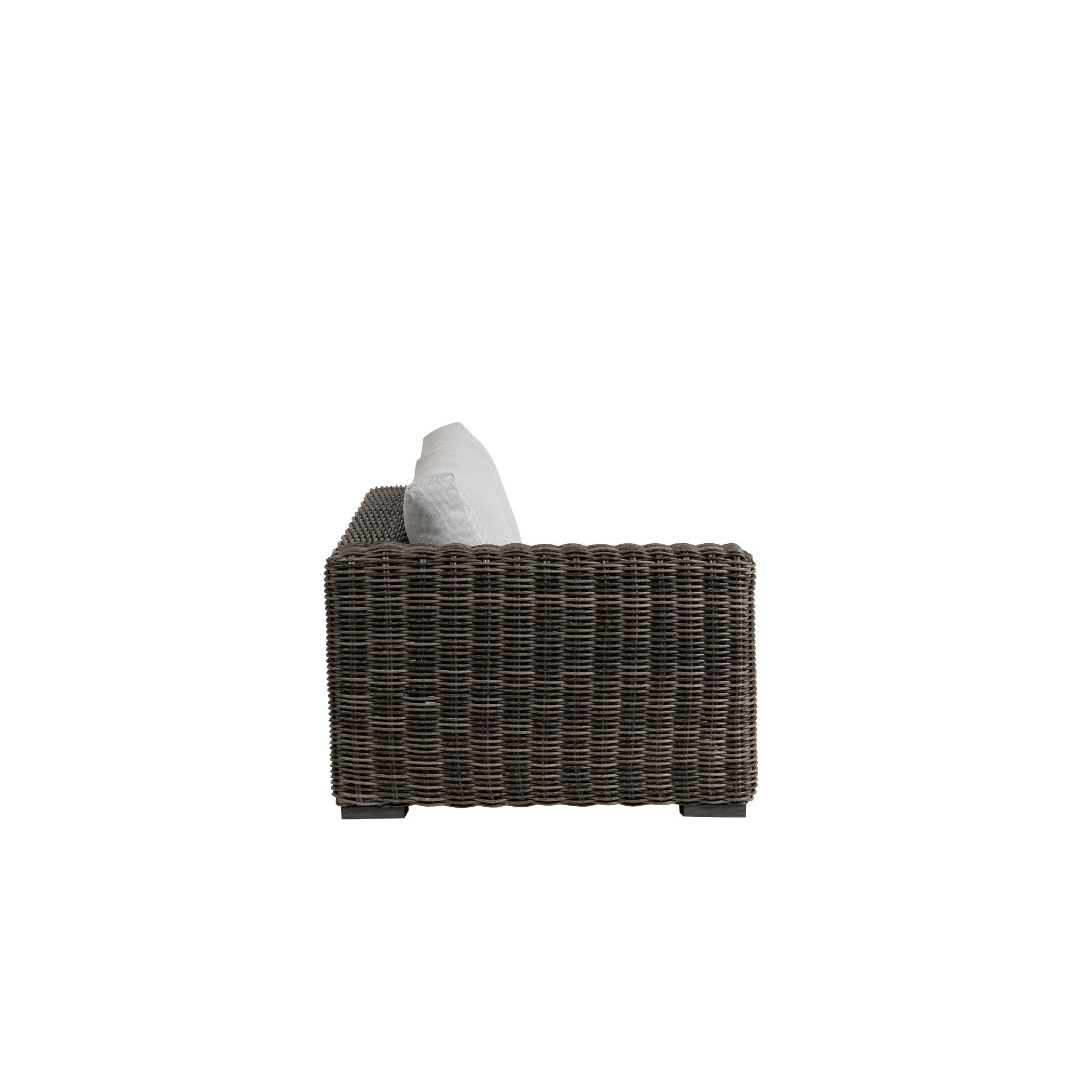Cubo Wicker Left Arm Loveseat