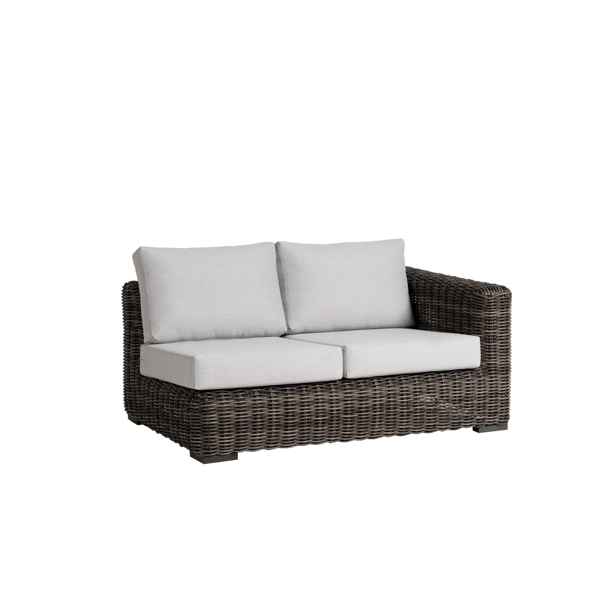 Cubo Wicker Right Arm Loveseat