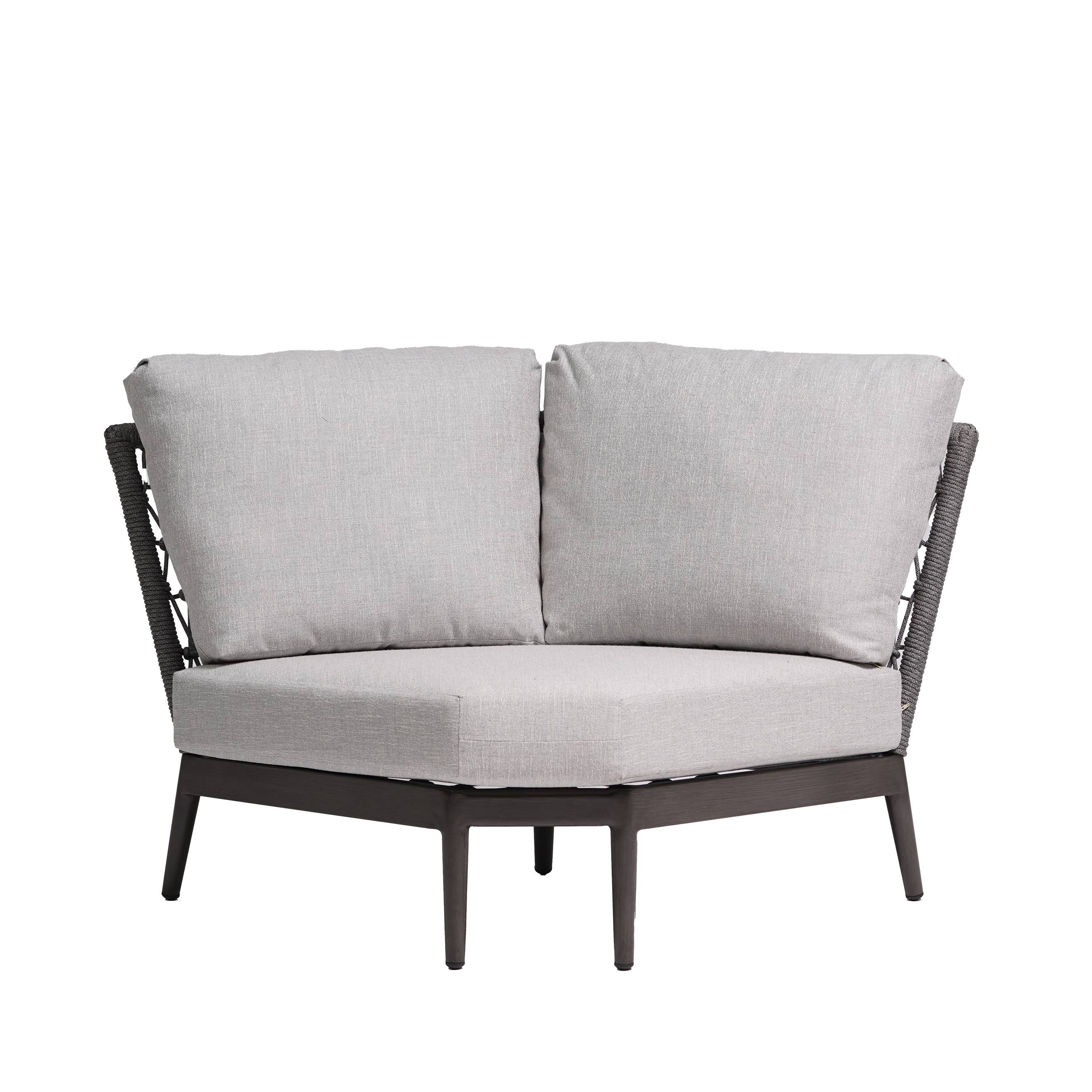 Poinciana Curved Corner Chair