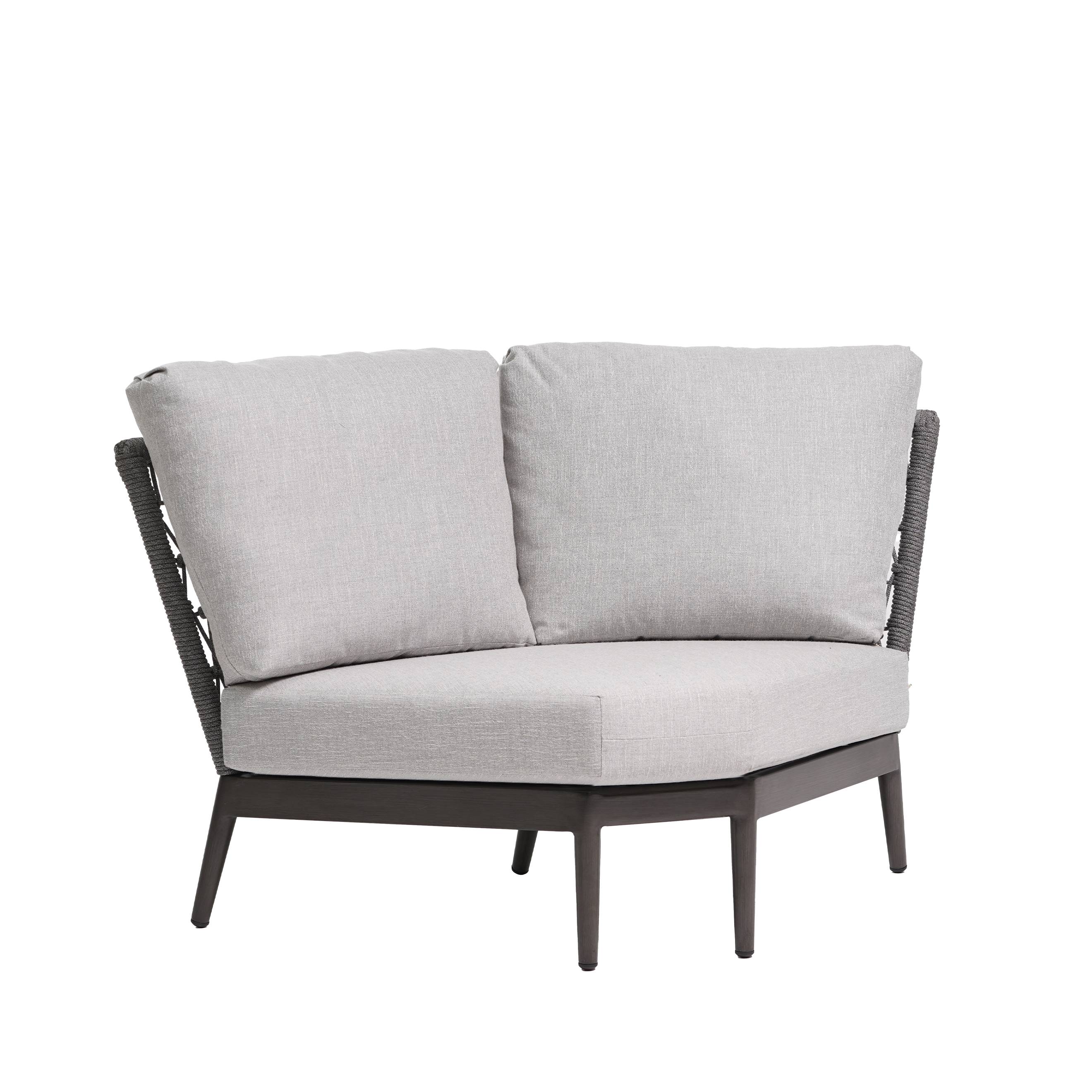 Poinciana Curved Corner Chair