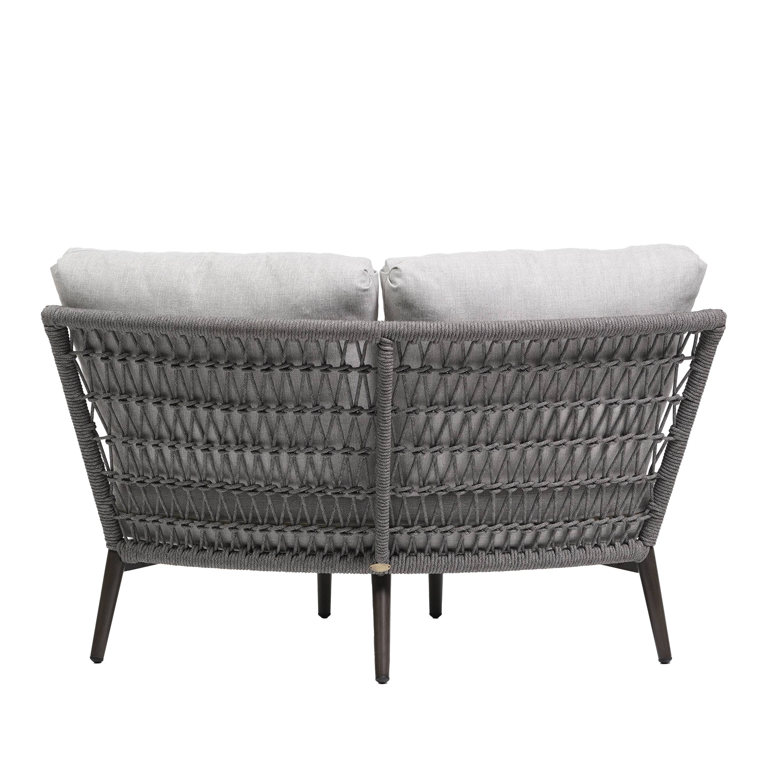 Poinciana Curved Corner Chair