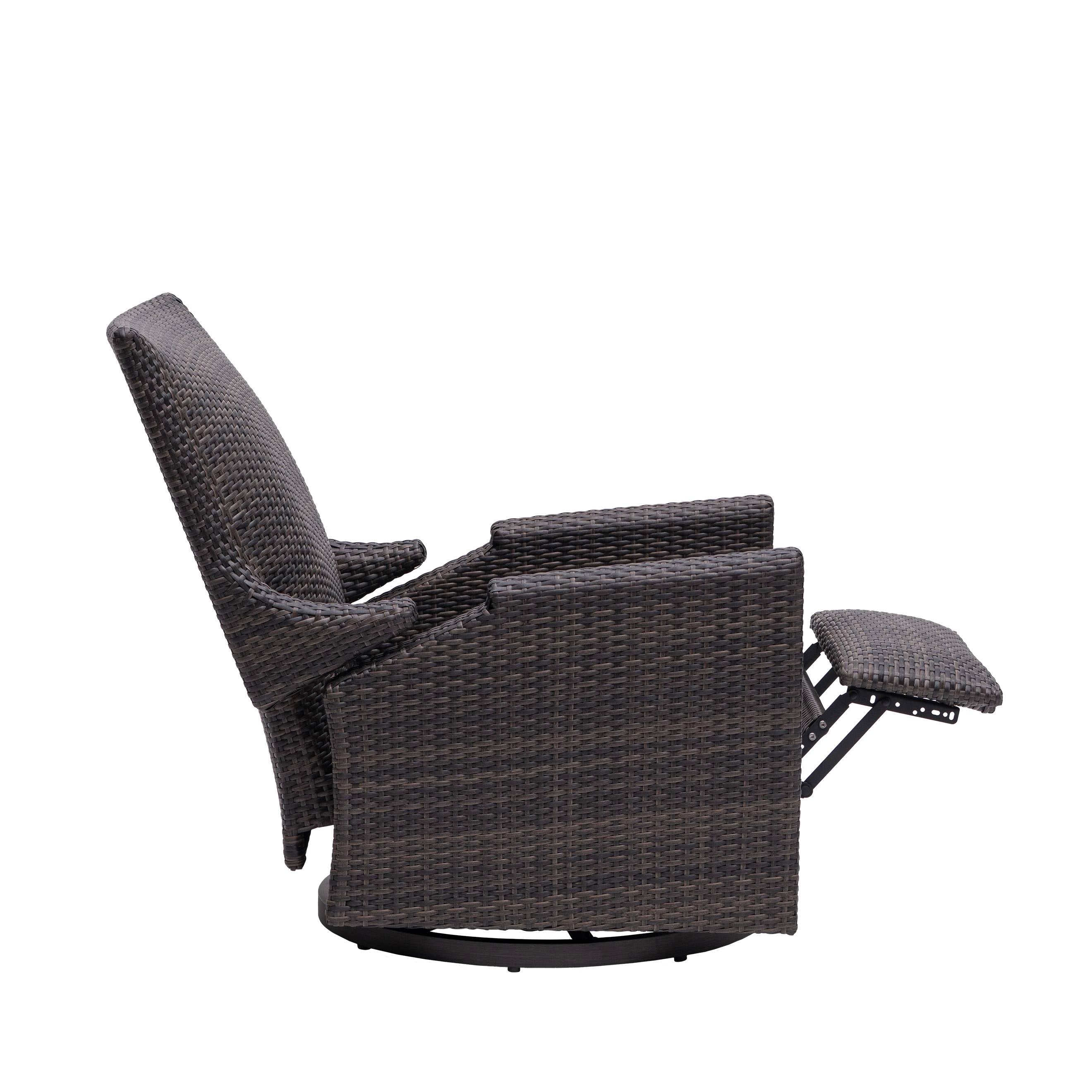 Biltmore Wicker Swivel Recliner