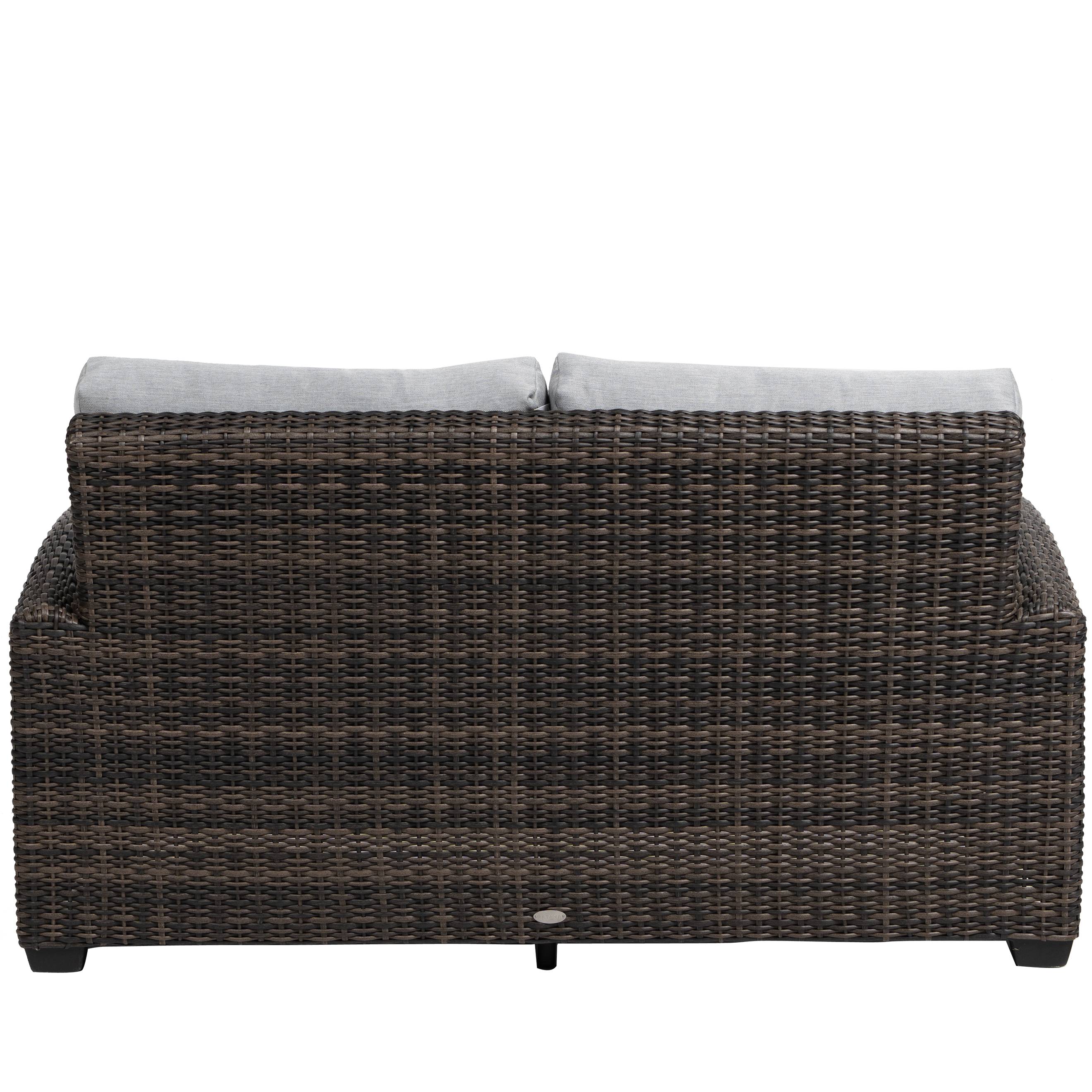 Coral Gables Wicker Loveseat