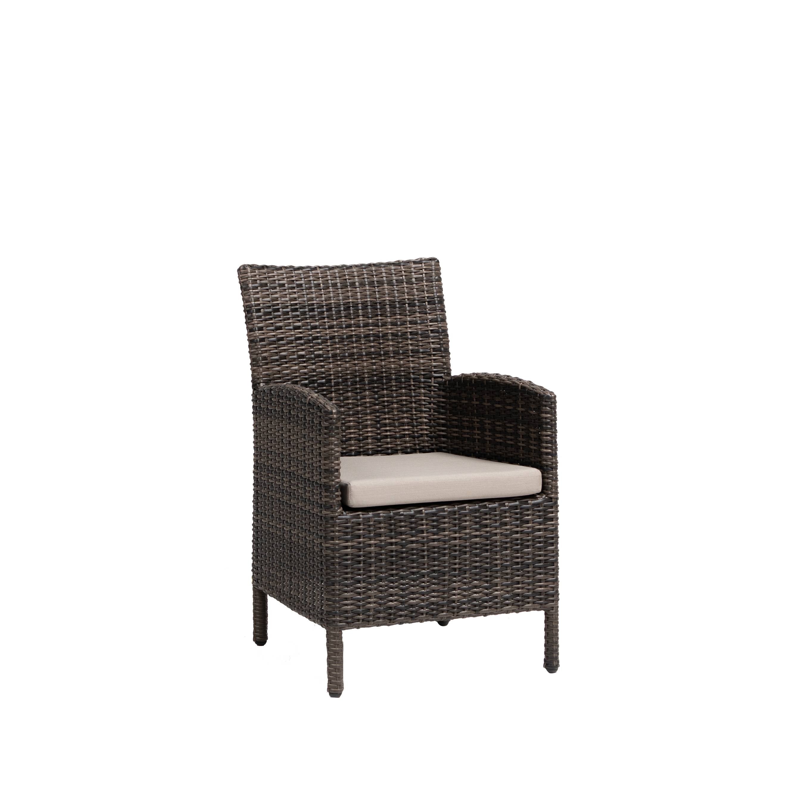 Coral Gables Wicker Dining Arm Chair