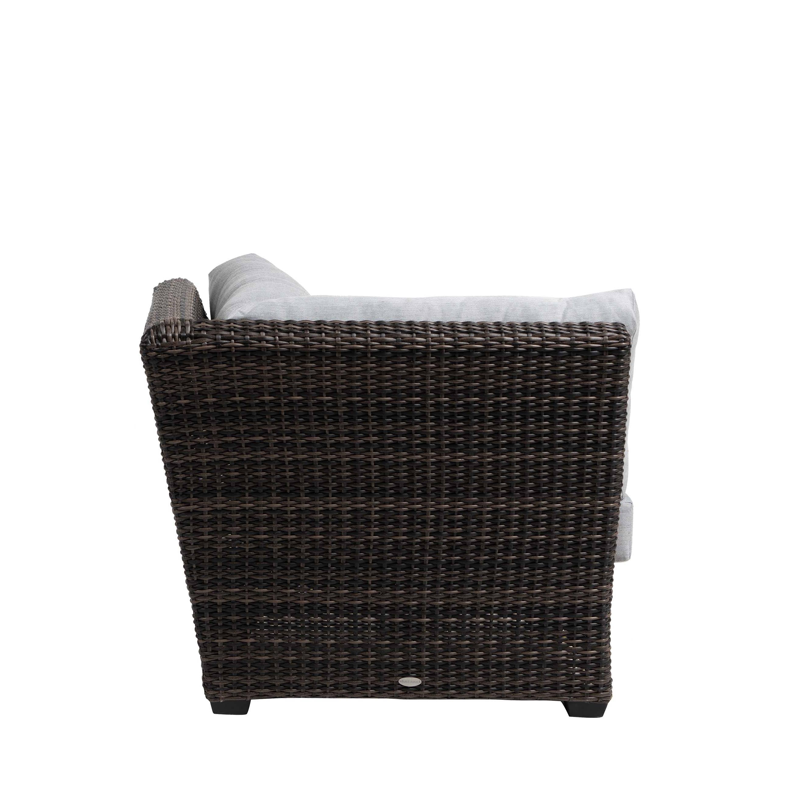 Coral Gables Wicker Corner Chair