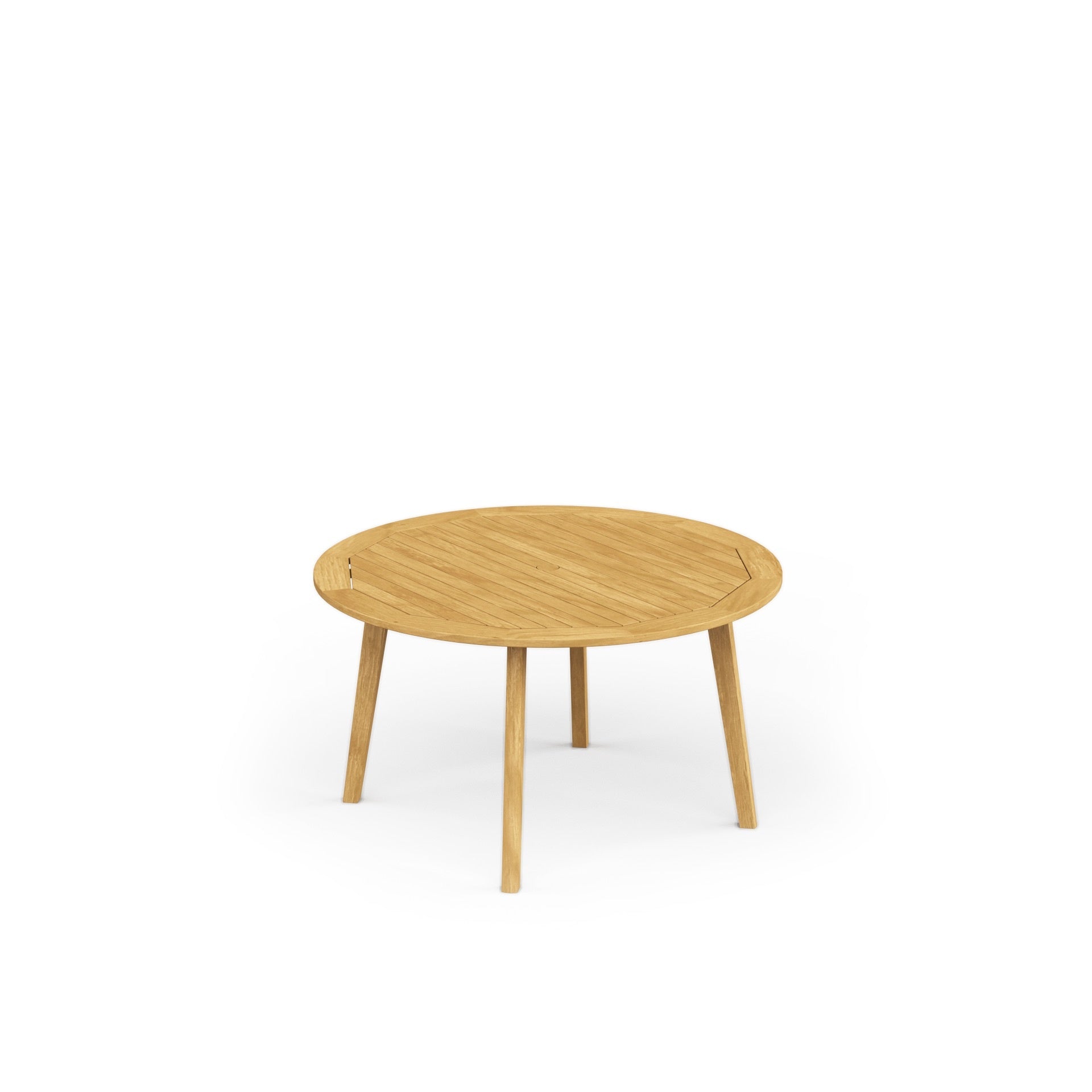 Foundations 52" Round Teak Dining Table 50210