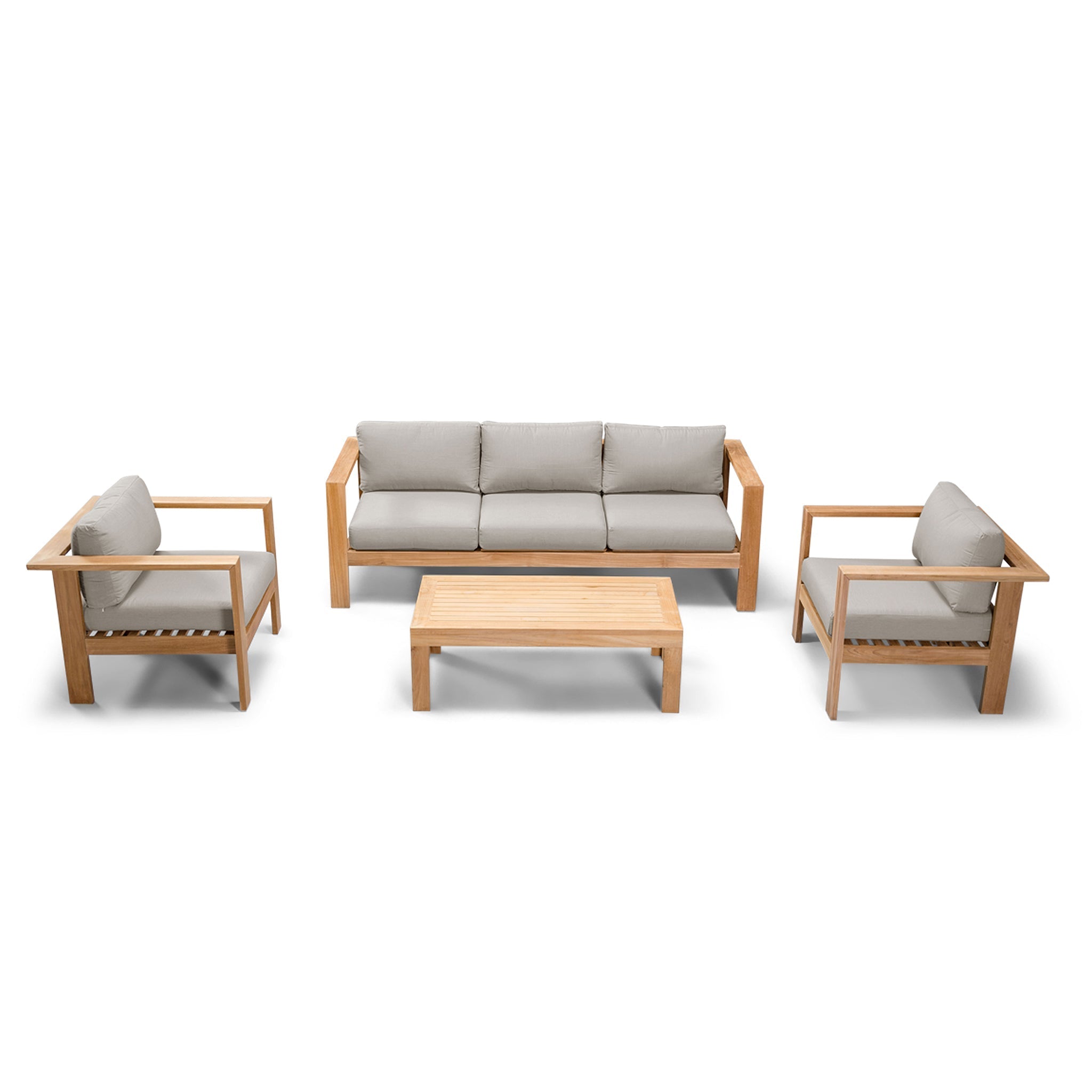 variant:Two Club Chairs / Cast Silver