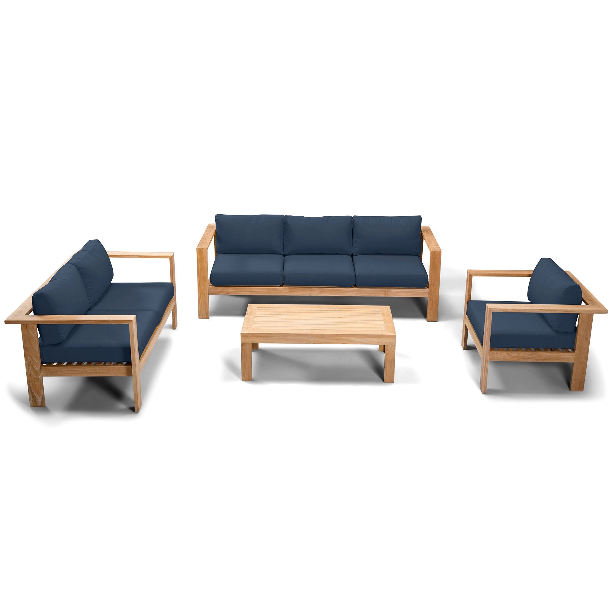 variant:Club Chair and Loveseat / Spectrum Indigo