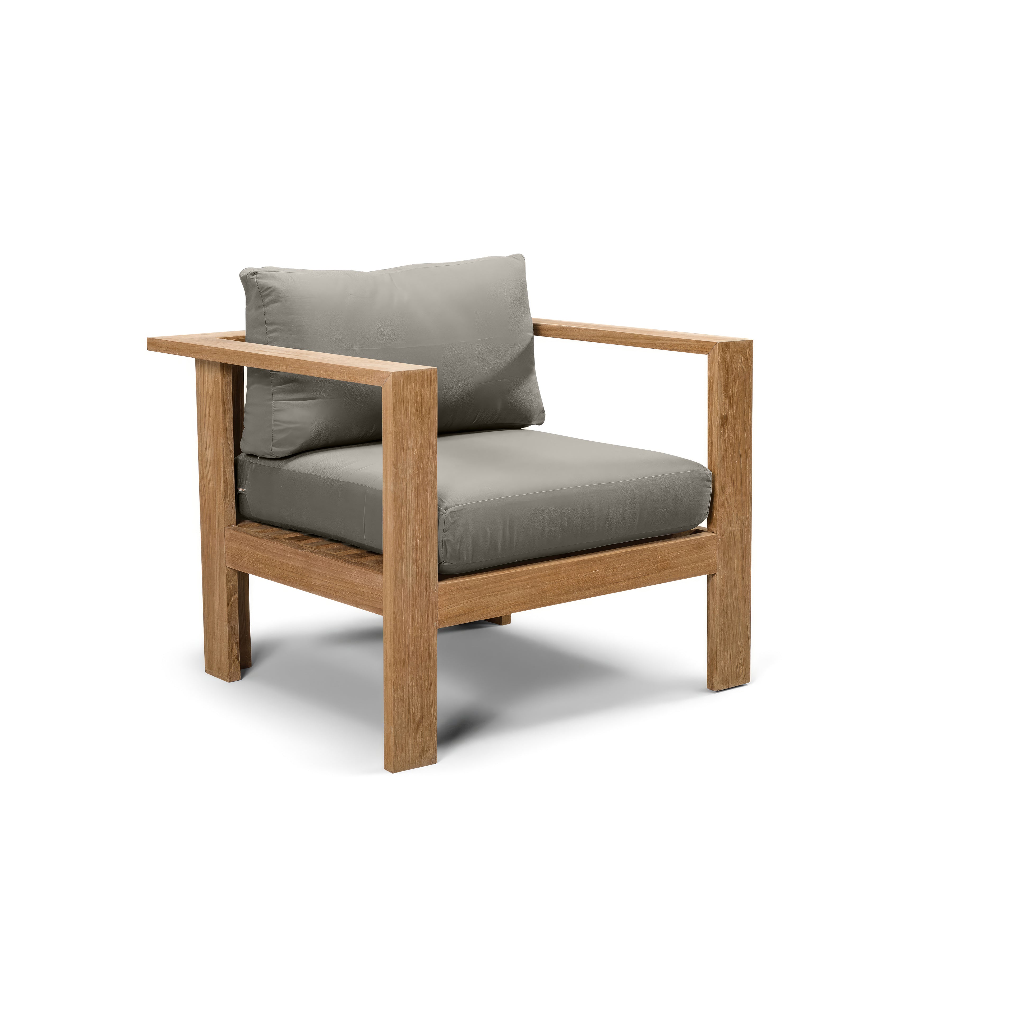 Ando Club Chair#Fabric_Canvas Charcoal