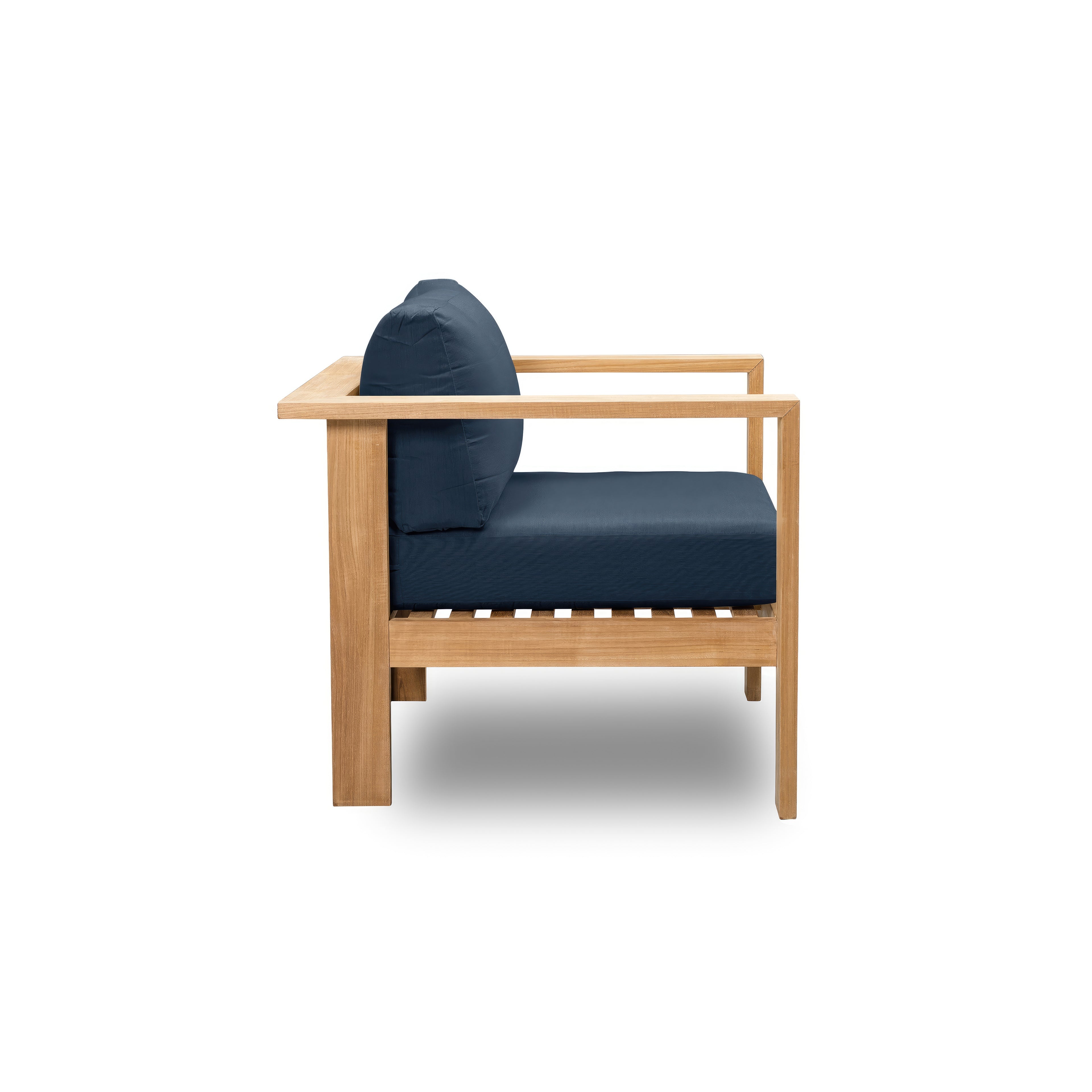 Ando Club Chair#Fabric_Spectrum Indigo