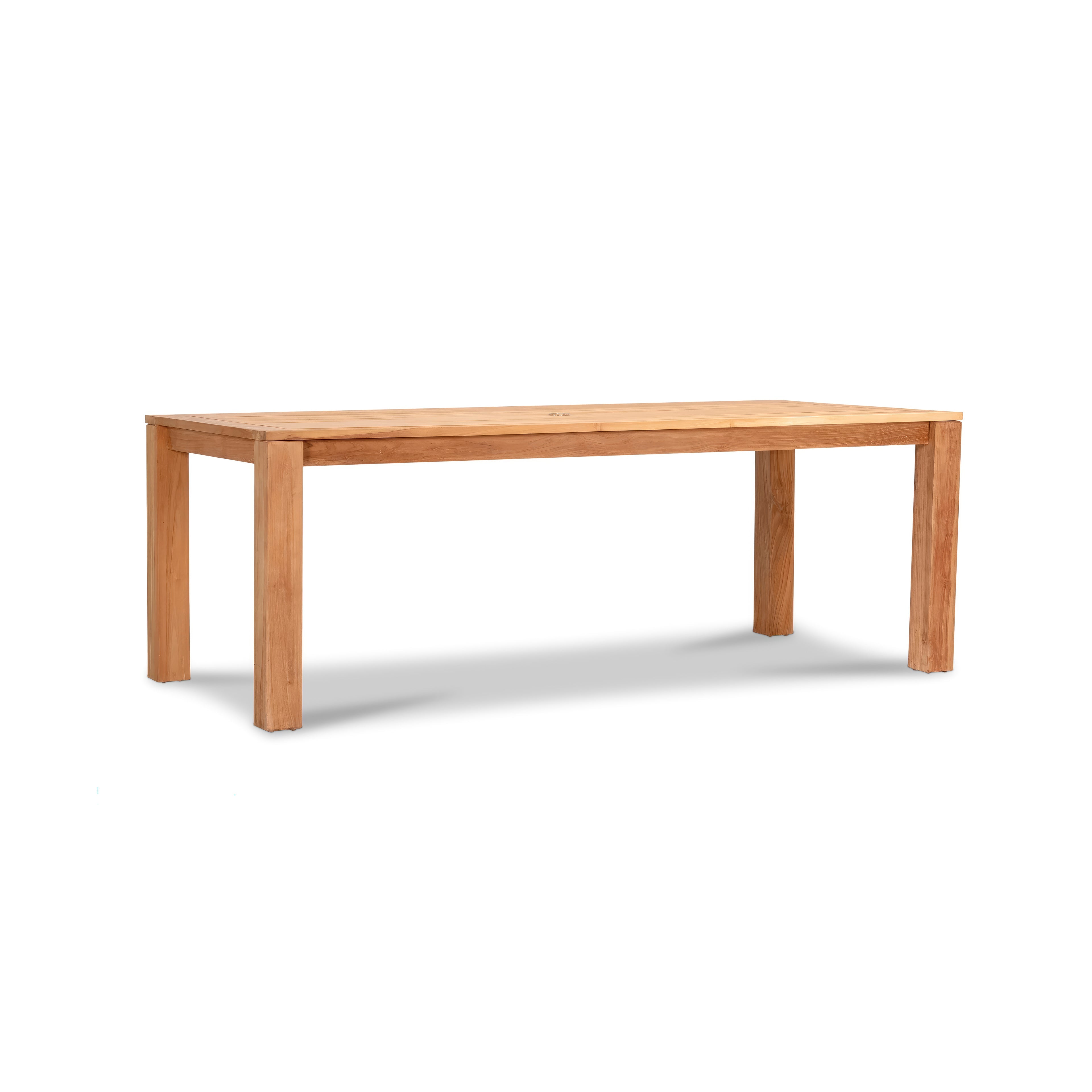 Classic Teak 87" Rectangle Dining Table
