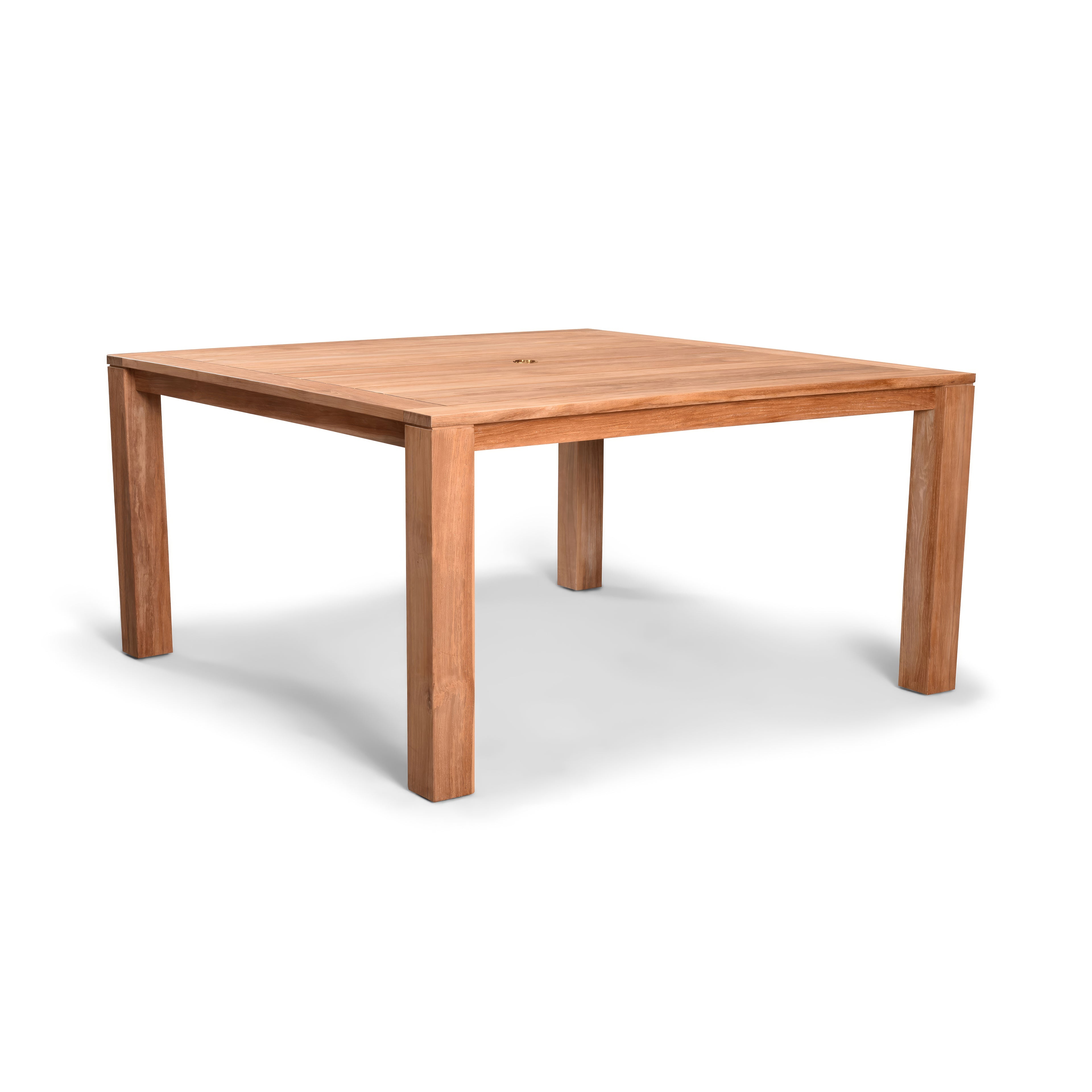 Classic Teak 60" Square Dining Table