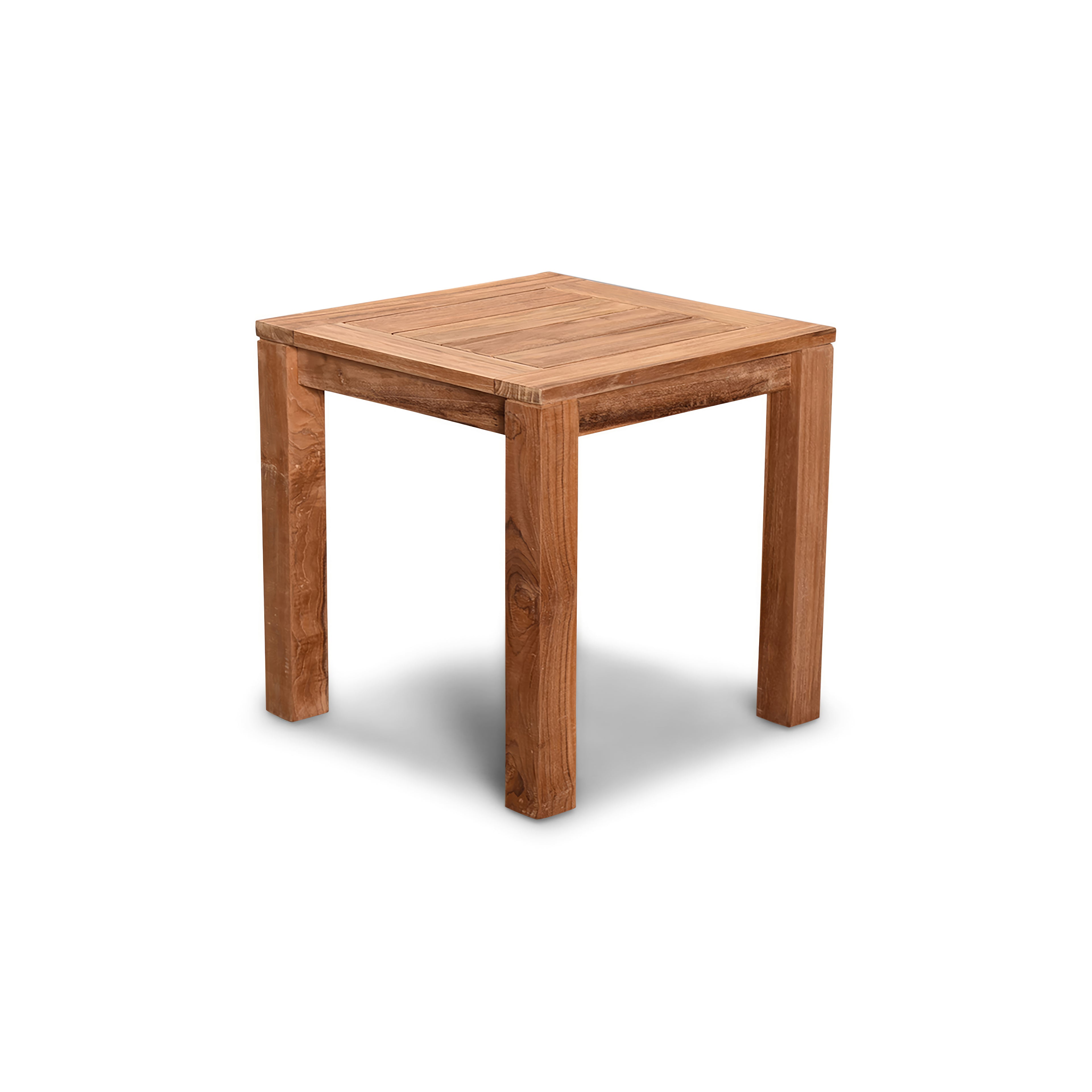 Classic Teak Square Side Table