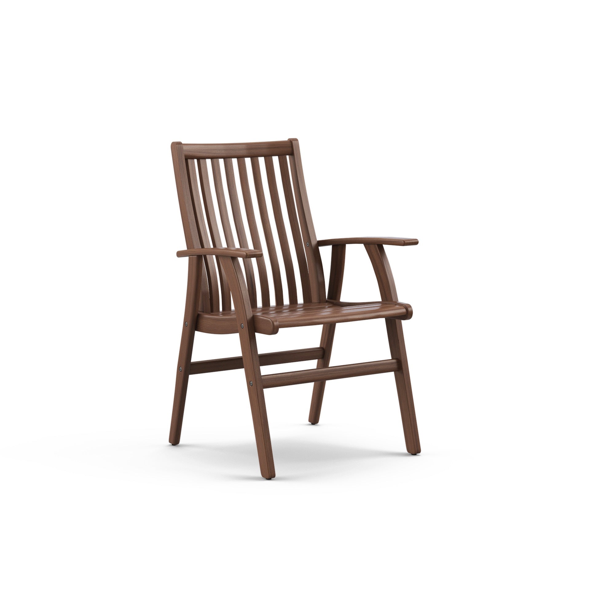 Heritage Franklin Ipe Wood Dining Arm Chair