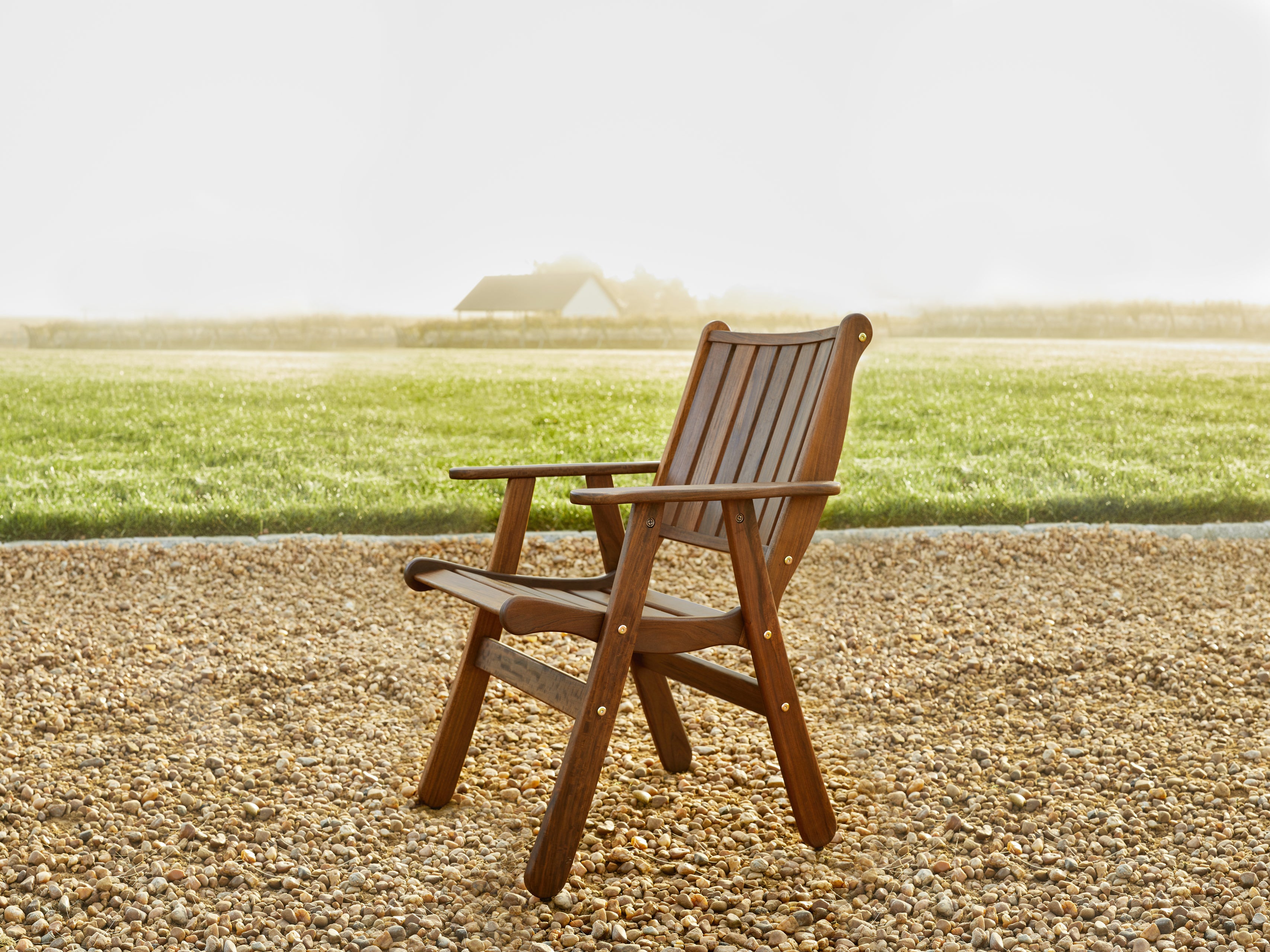 Heritage Integra Ipe Wood Dining Arm Chair