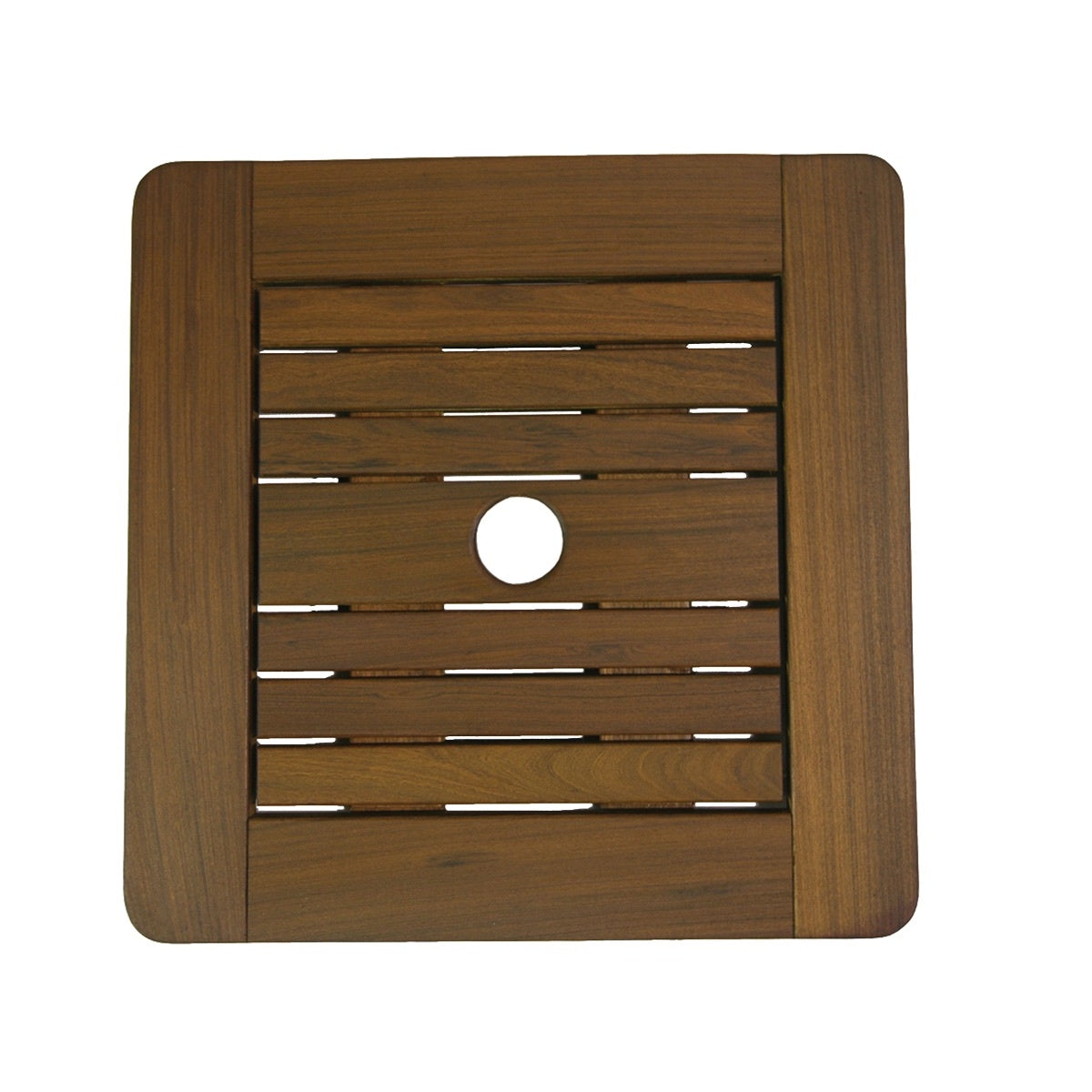 Heritage Square Ipe Wood Lazy Susan