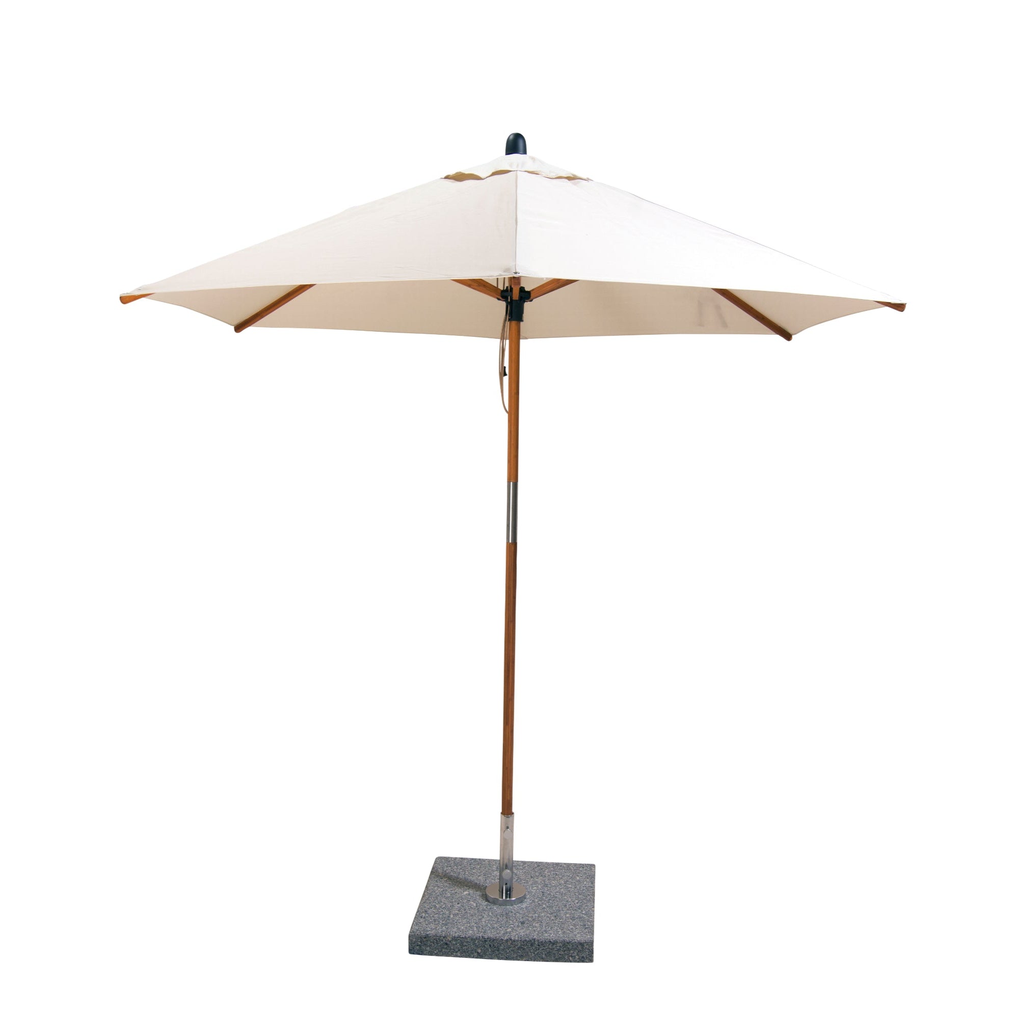 Sirocco 9' Round Bamboo Market Umbrella