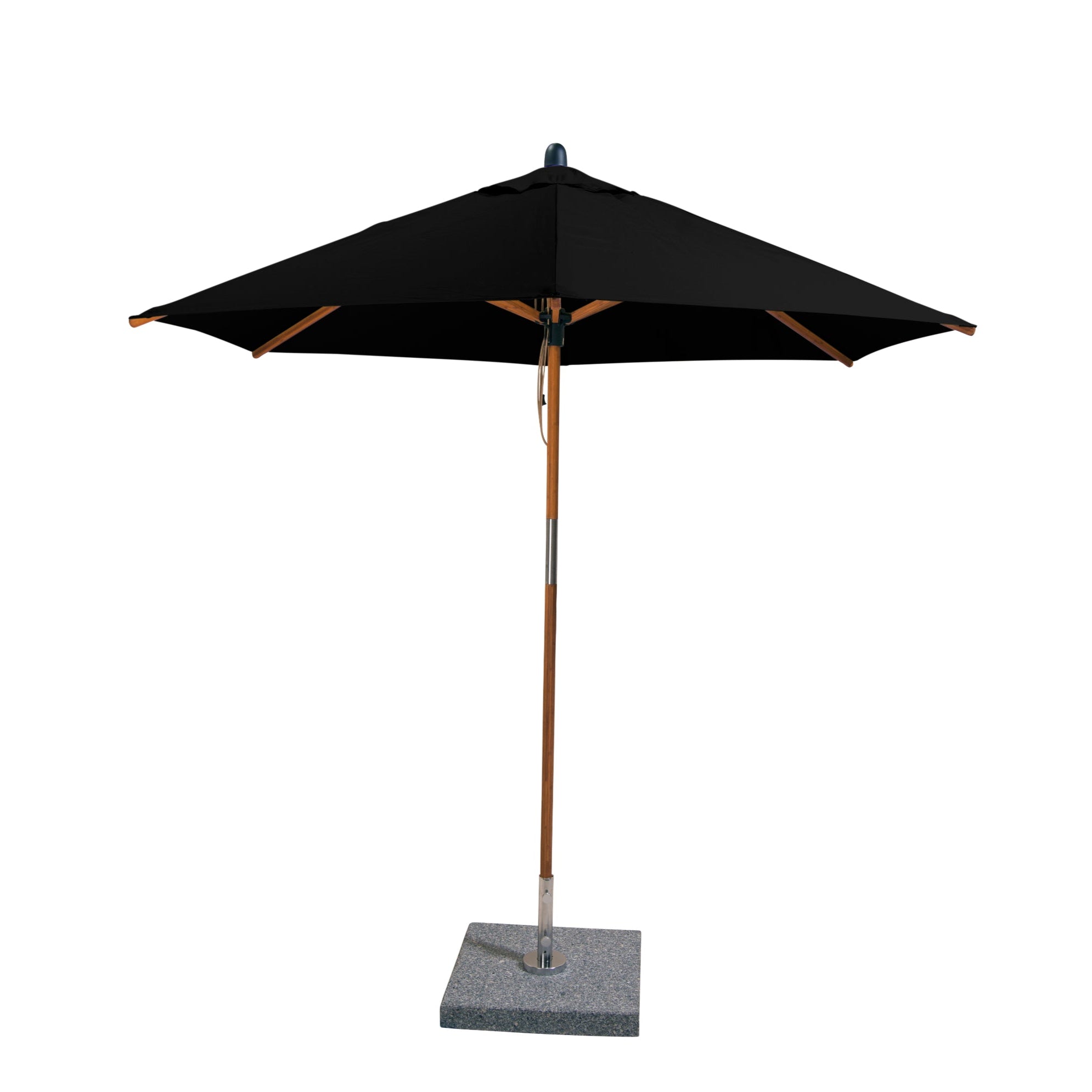 Sirocco 9' Round Bamboo Market Umbrella