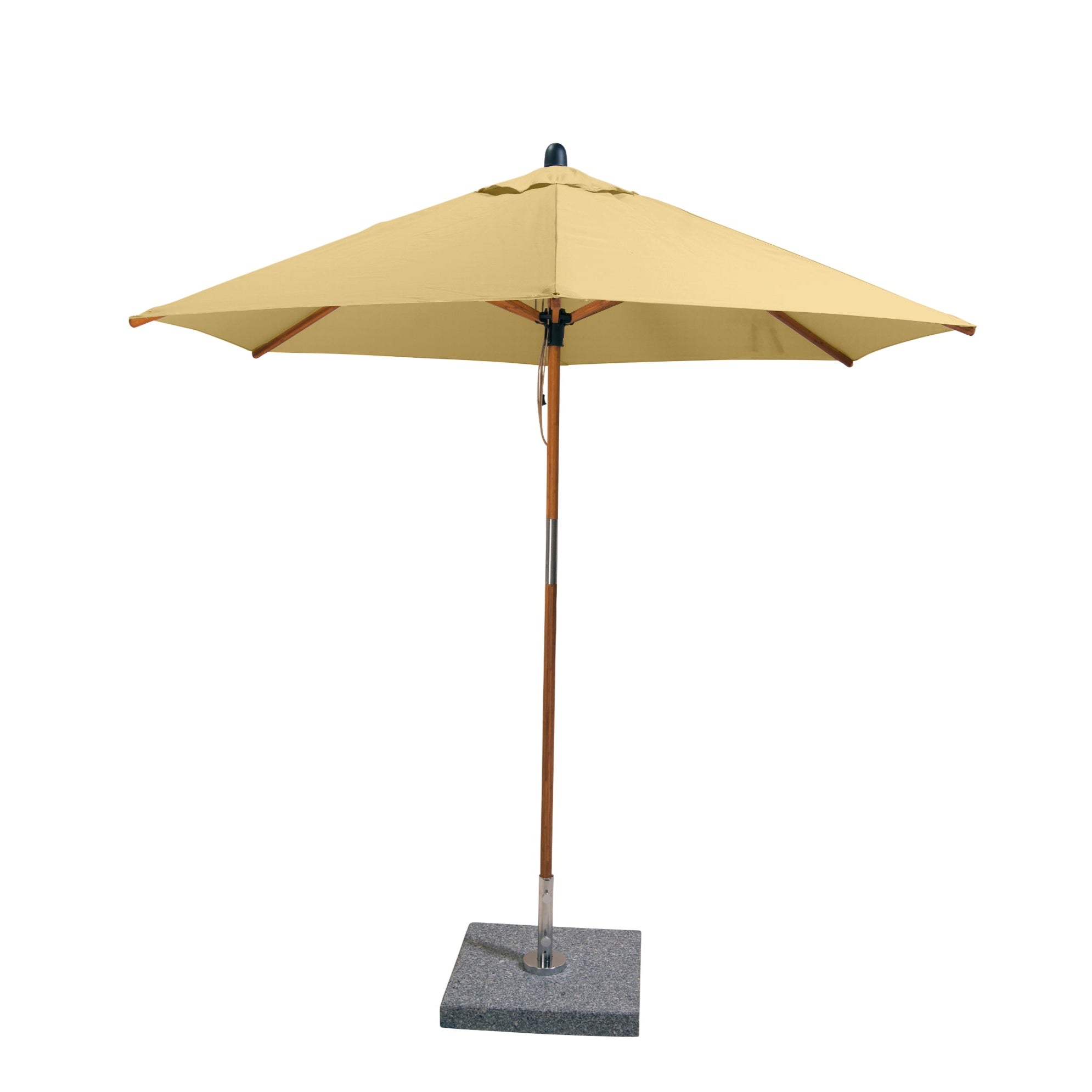 Sirocco 9' Round Bamboo Market Umbrella