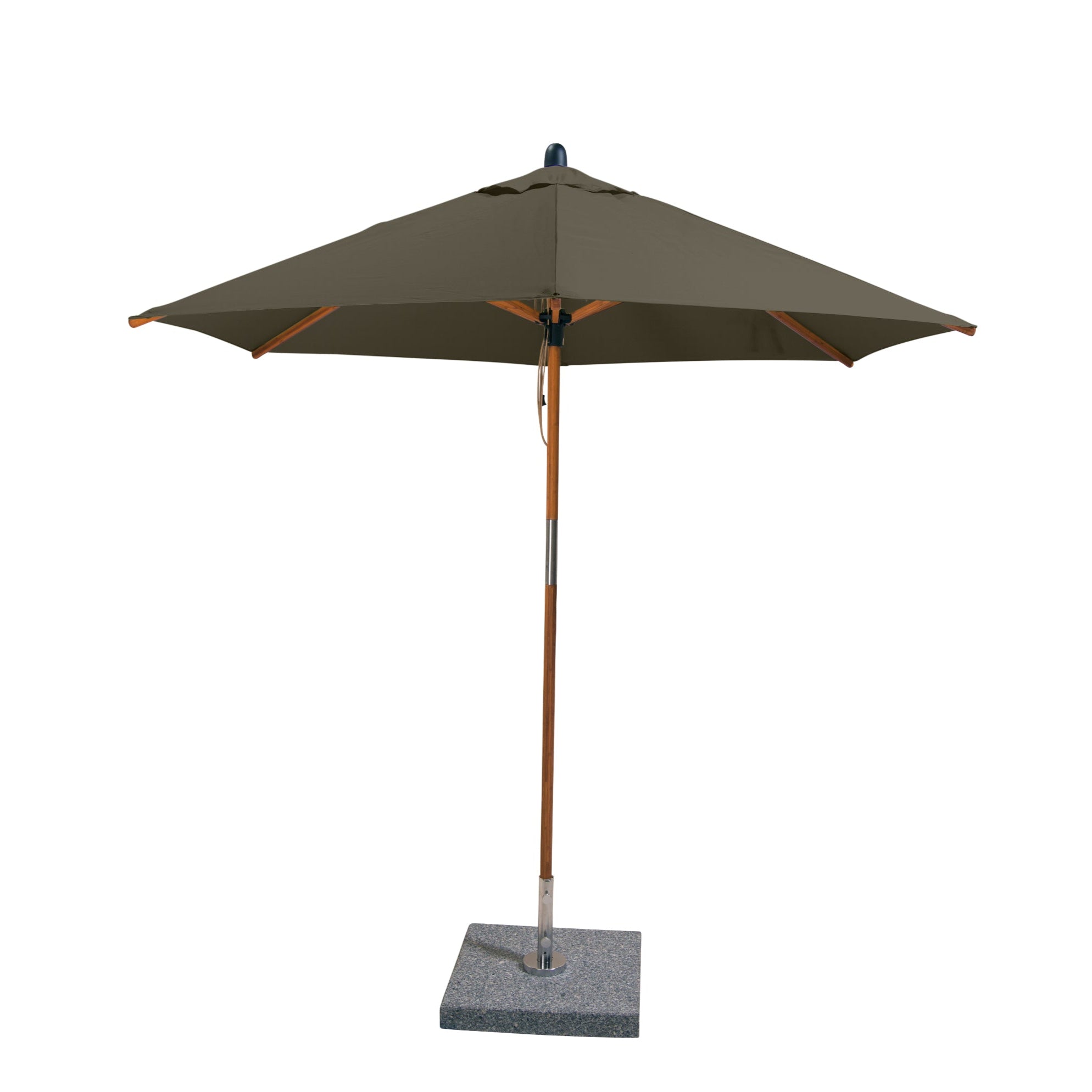 Sirocco 9' Round Bamboo Market Umbrella