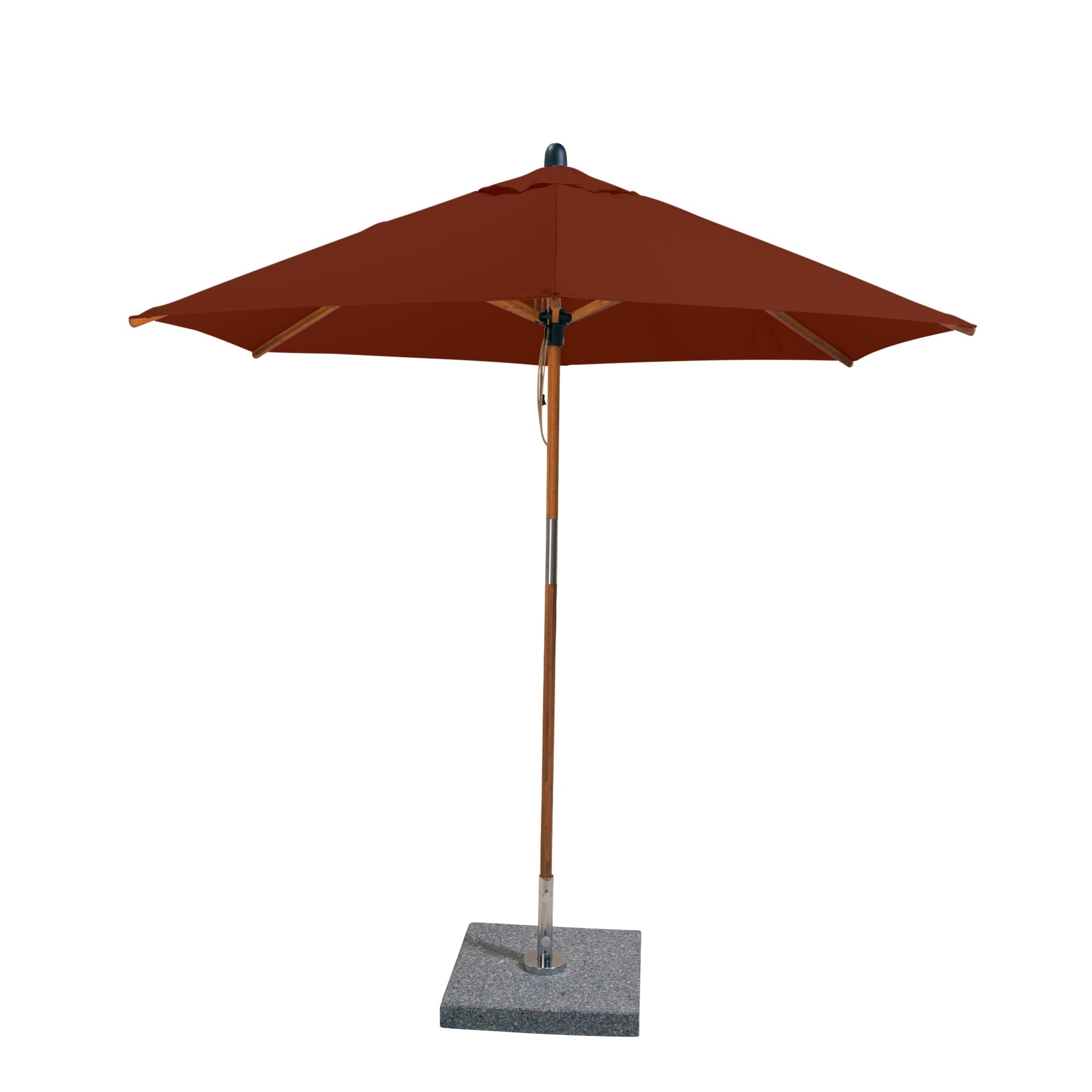 Sirocco 9' Round Bamboo Market Umbrella
