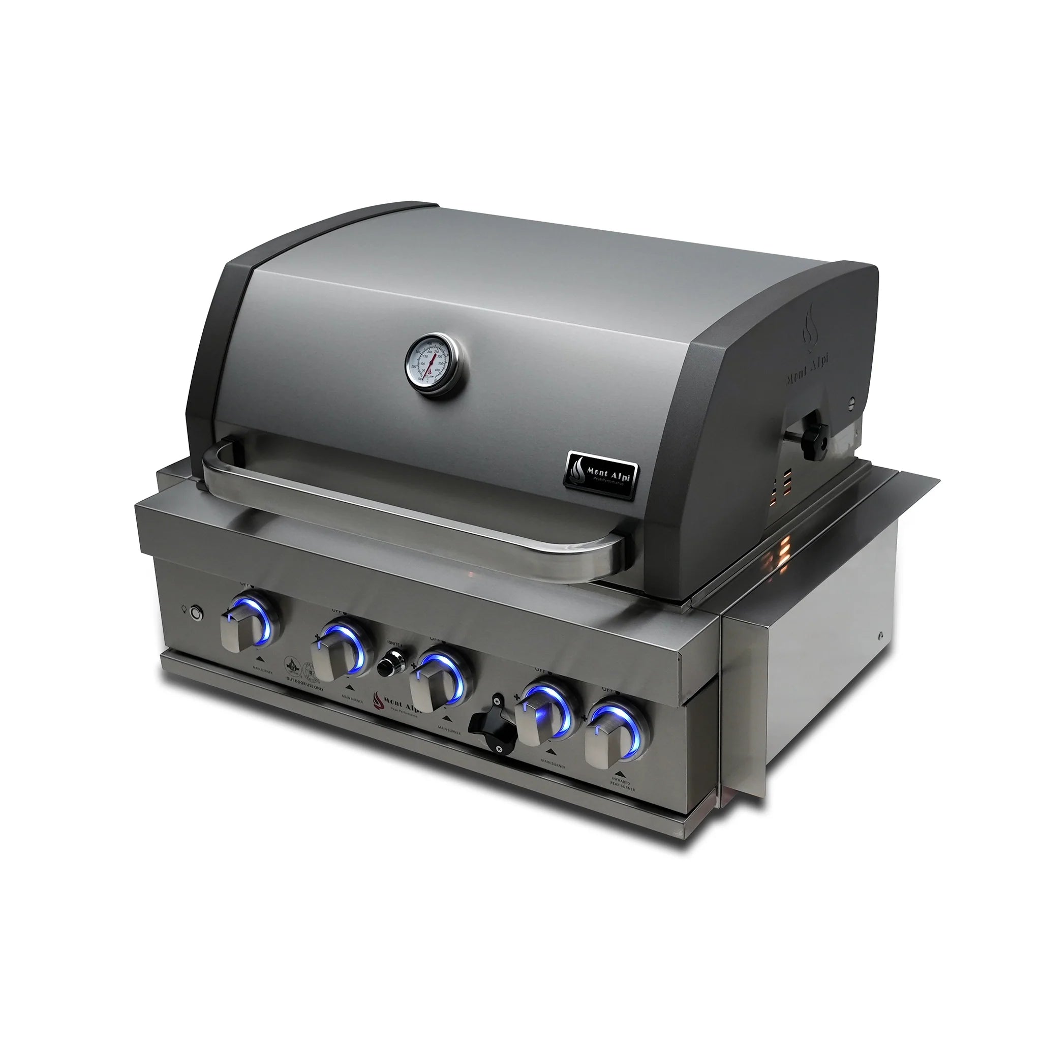 400 32" Stainless Steel 4-Burner Built-In Grill