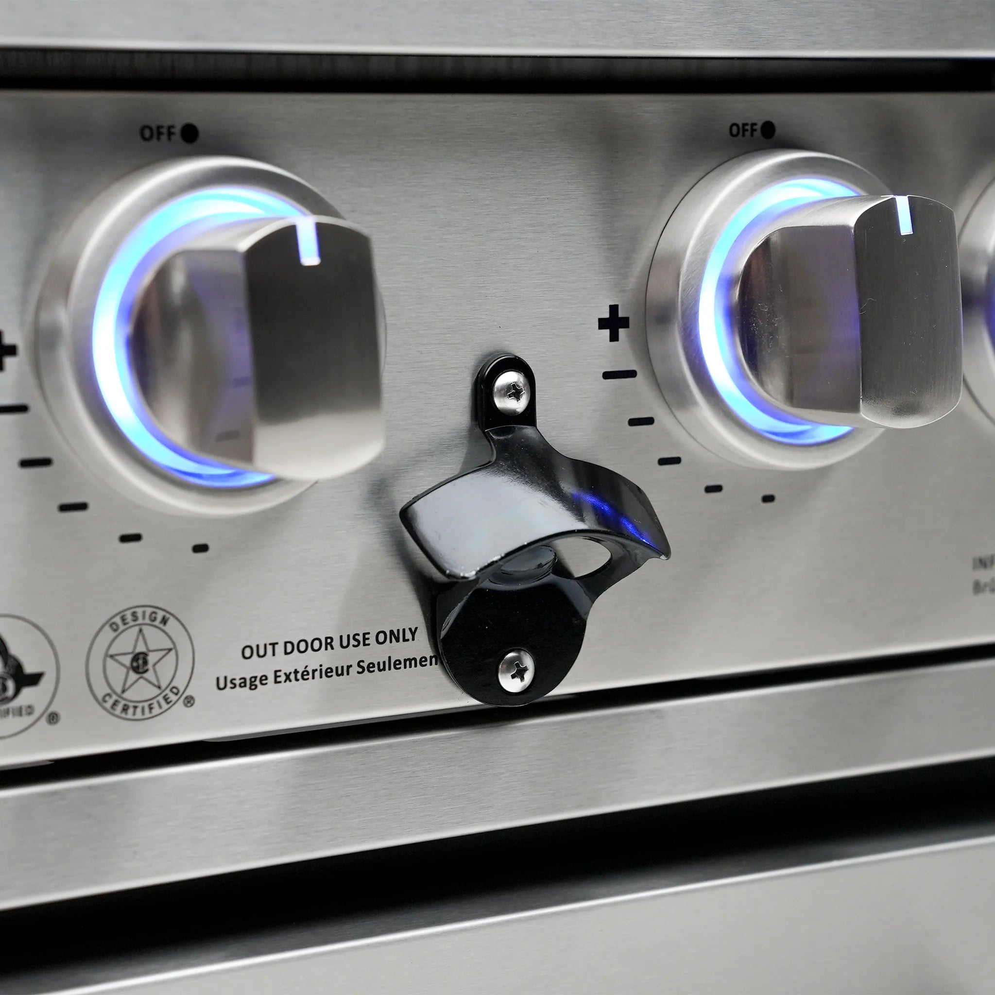 805 44" Stainless Steel 6-Burner Built-In Grill