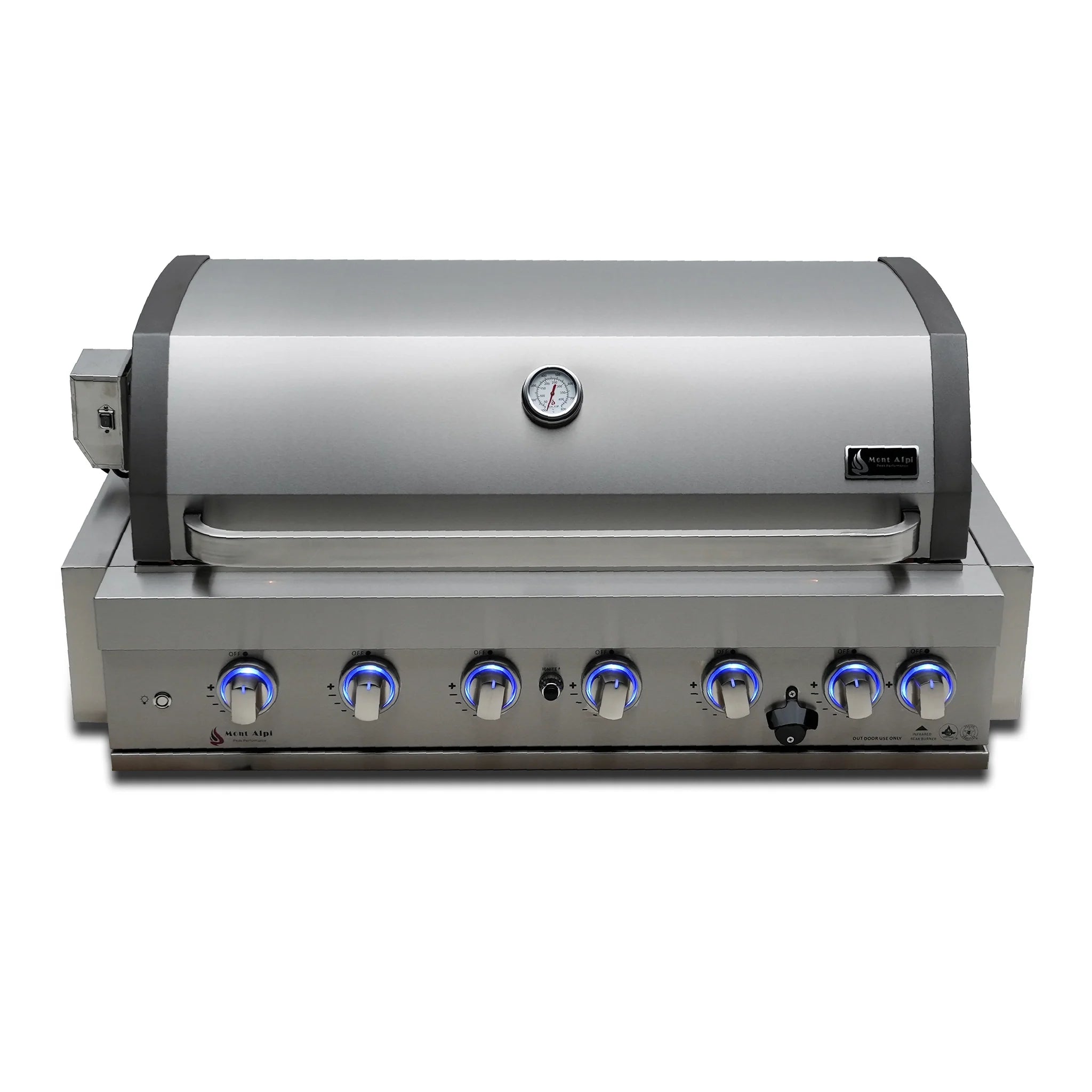 805 44" Stainless Steel 6-Burner Built-In Grill