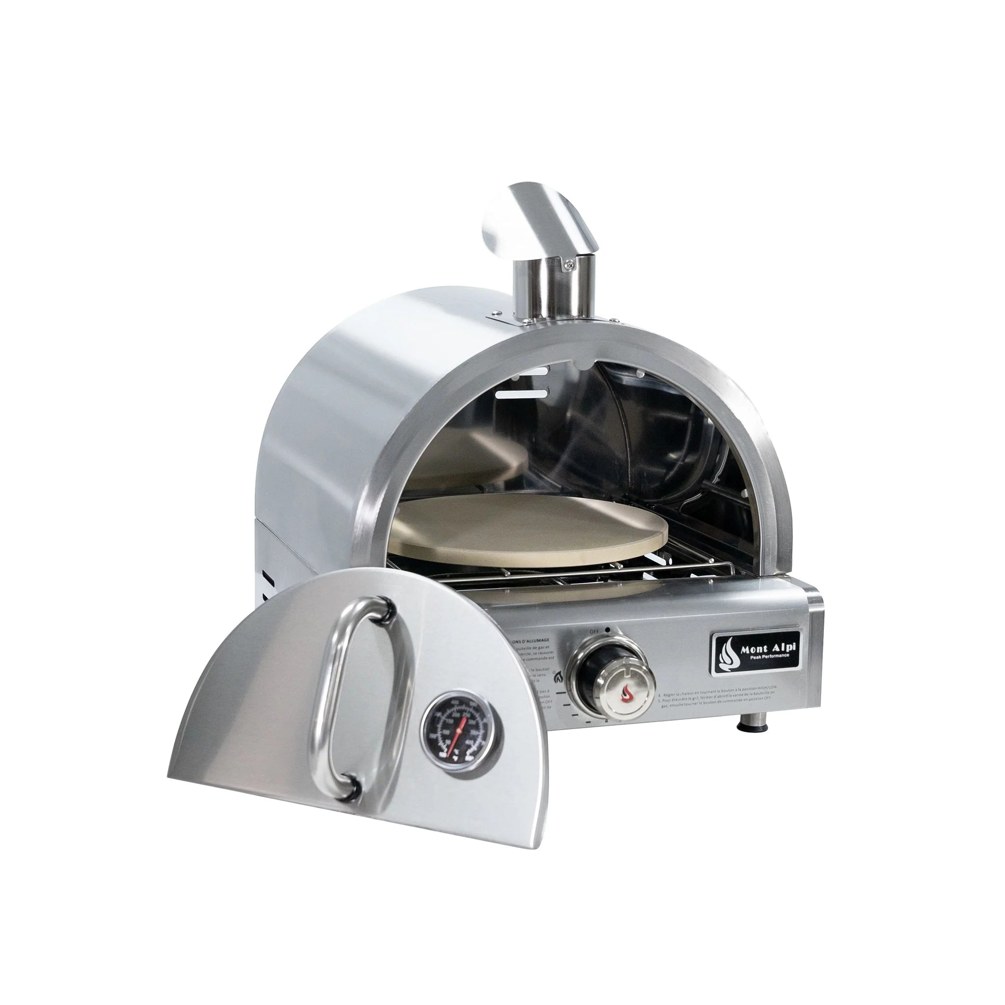 Stainless Steel Portable Propane Gas Outdoor Pizza Oven